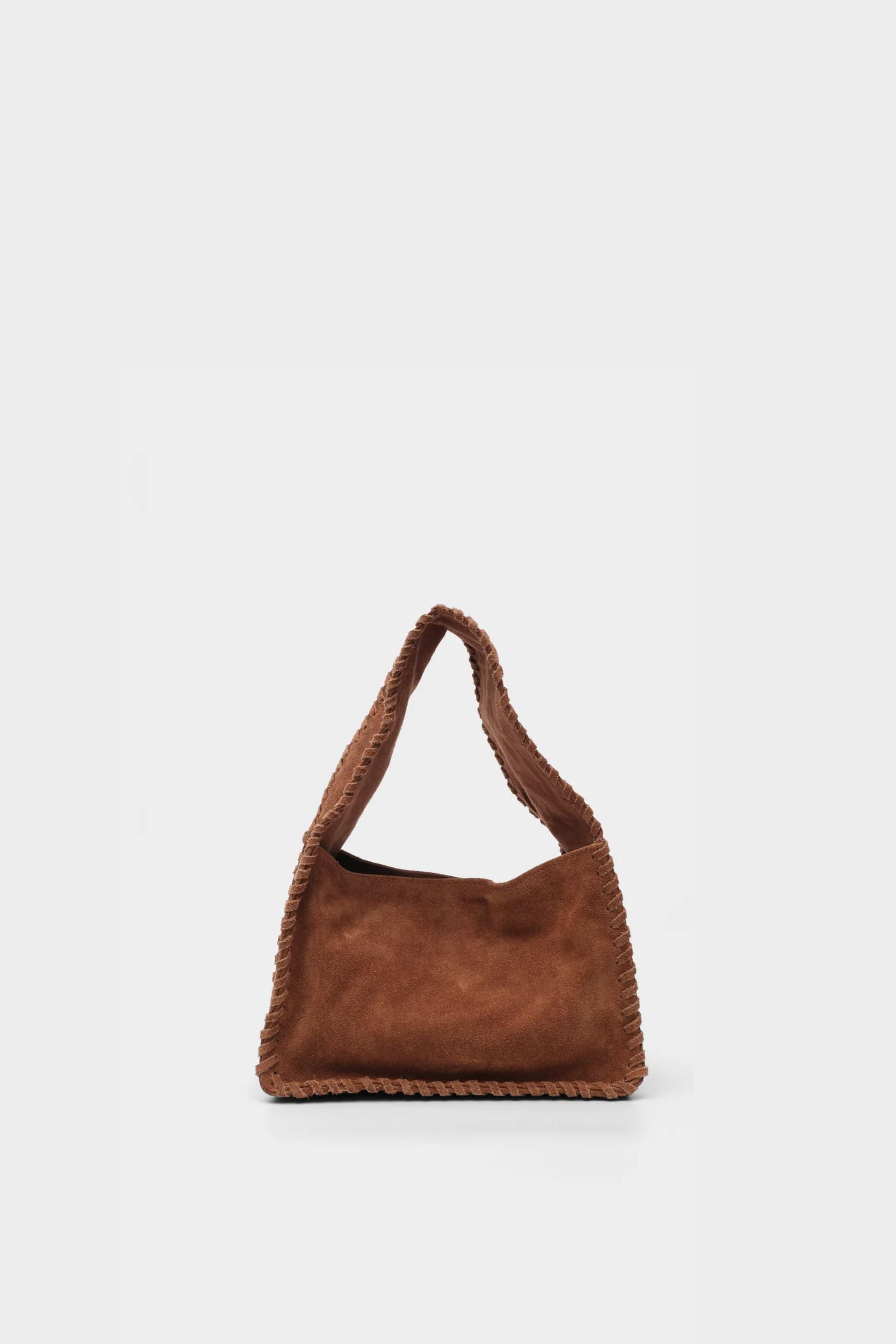 Bento Mini in Terra Suede Whipstitch