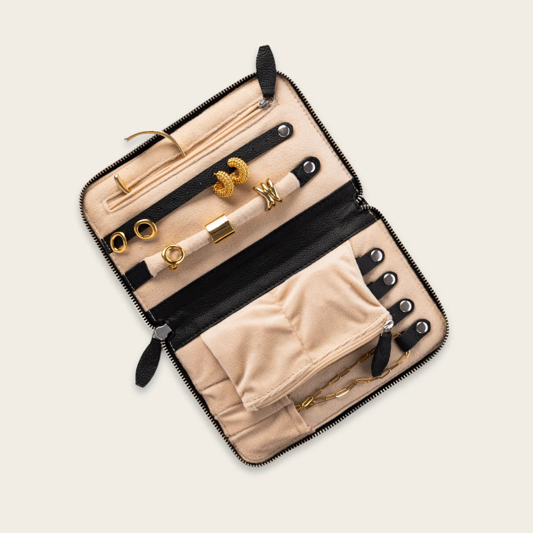 On-The-Go Jewelry Case - Black Mini