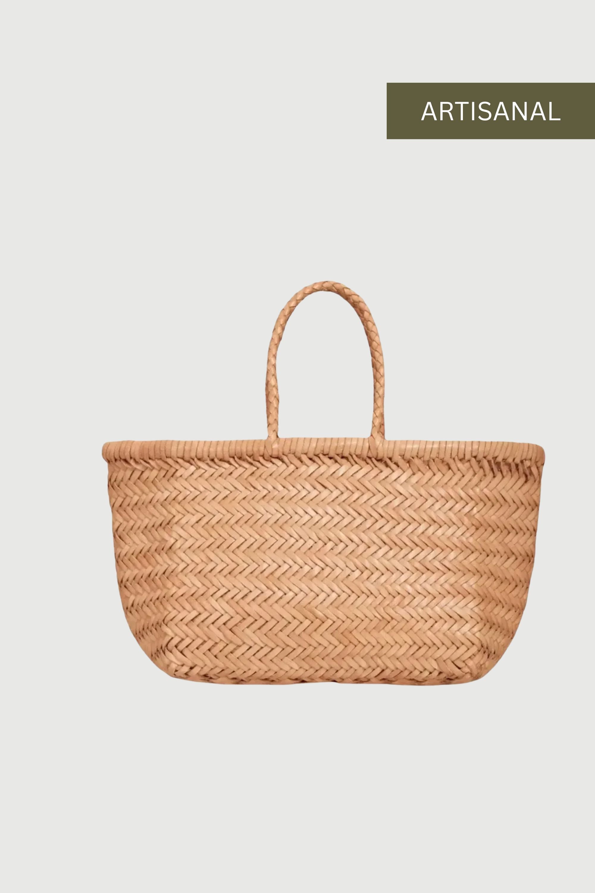 Juno with Leather Tapering in Bisque