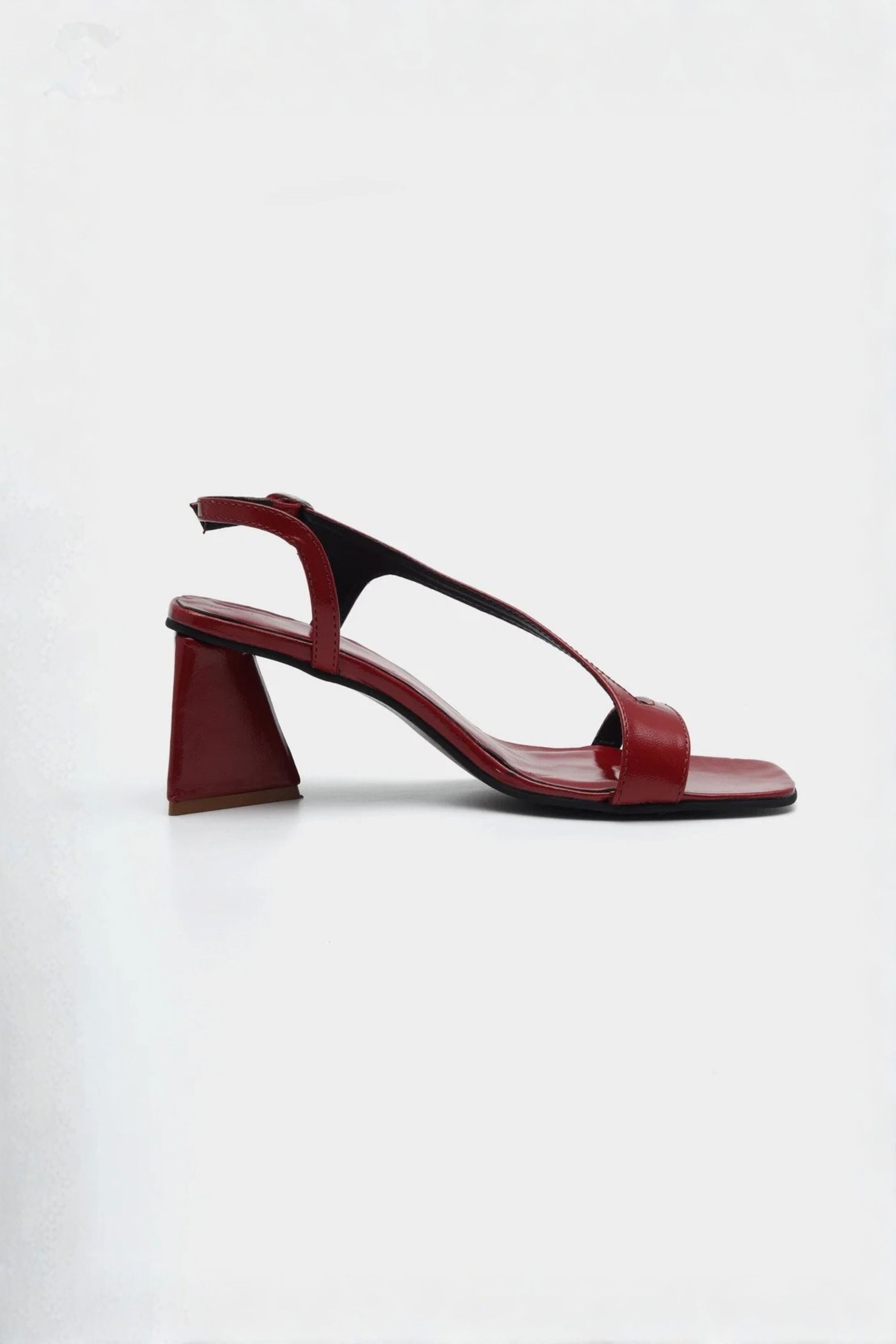 Valentina Heels in Crimson