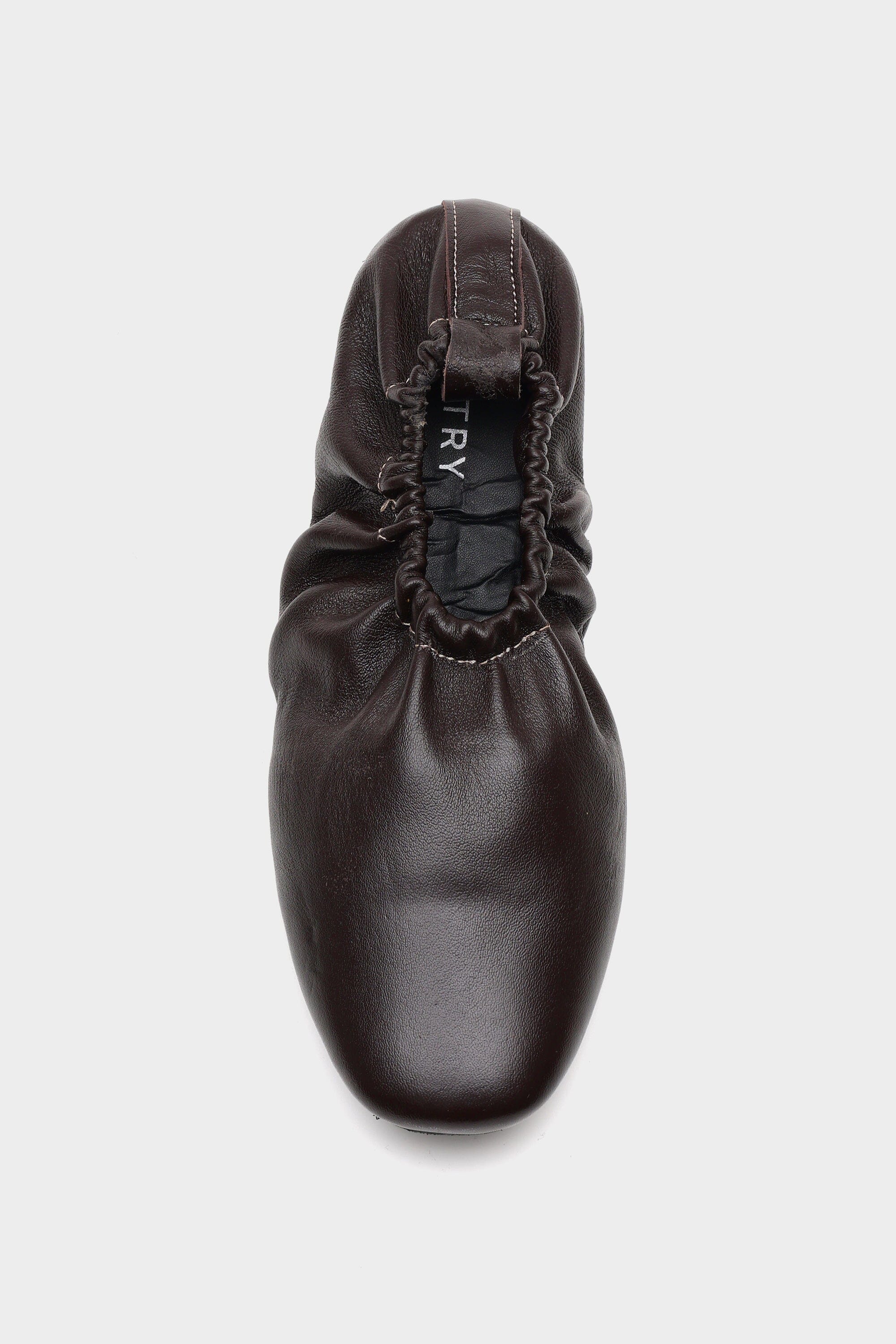 Cloud Fold Ballerina In Mahogany