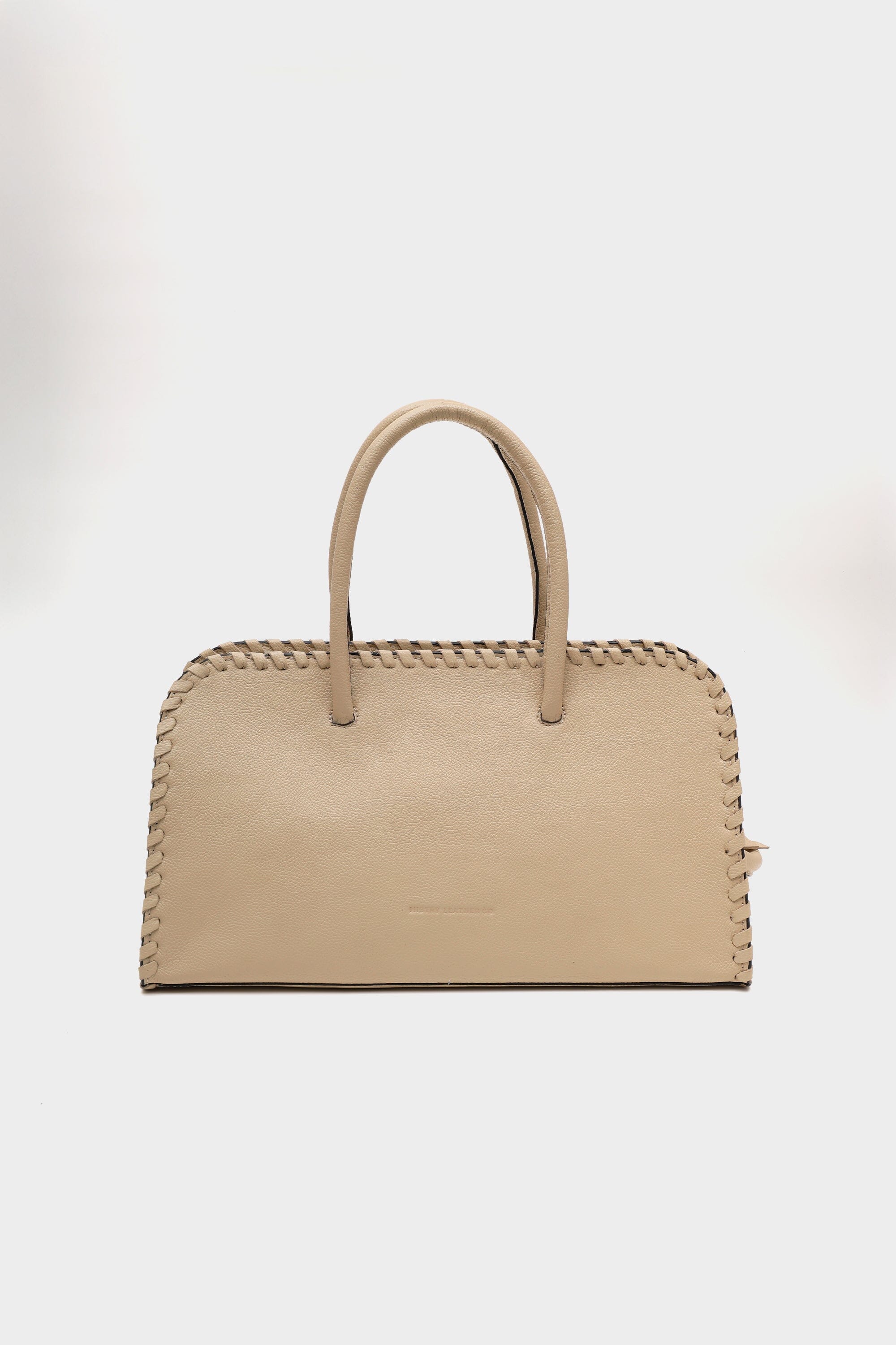 The Loft Bag in Off-White Whipstitch