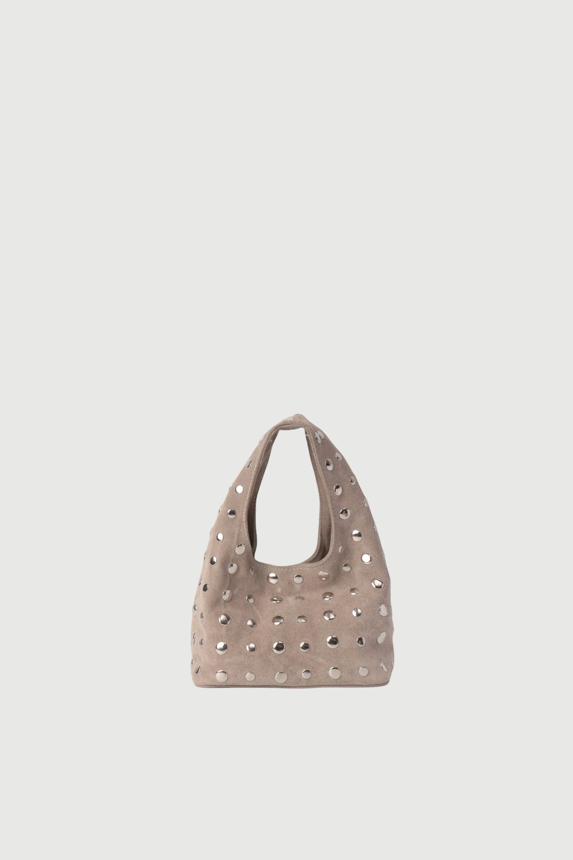 Icon Studded Mini in Off-White