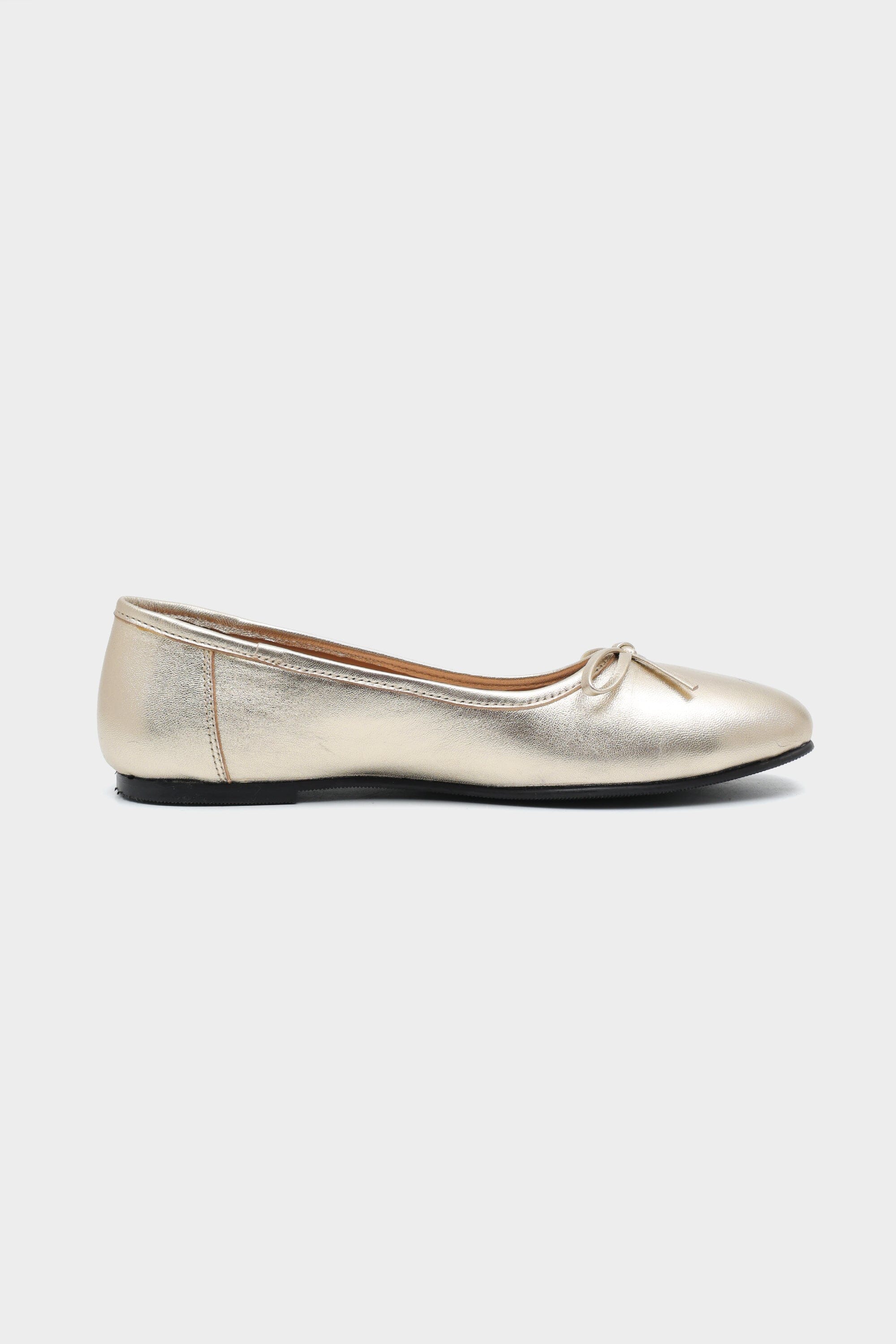 Margot Ballet Flats in Champagne