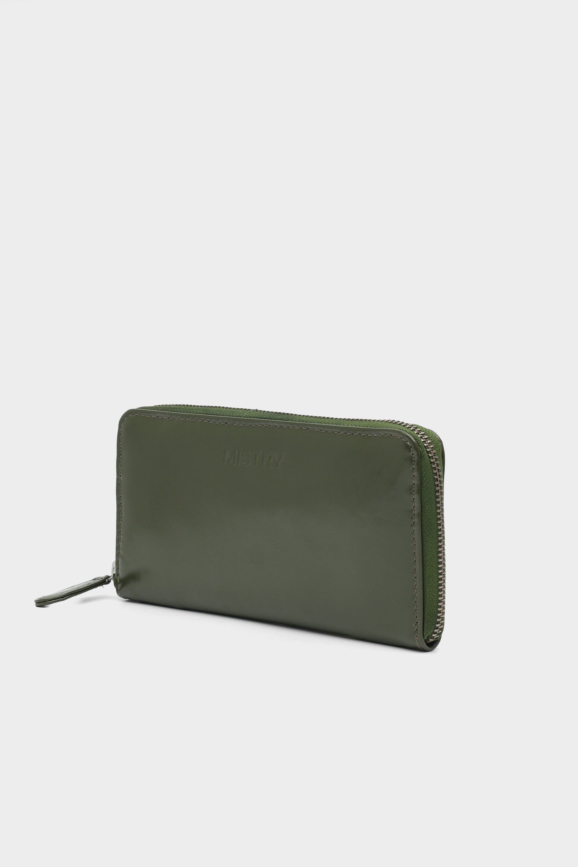 Anchor Wallet in Olive Green