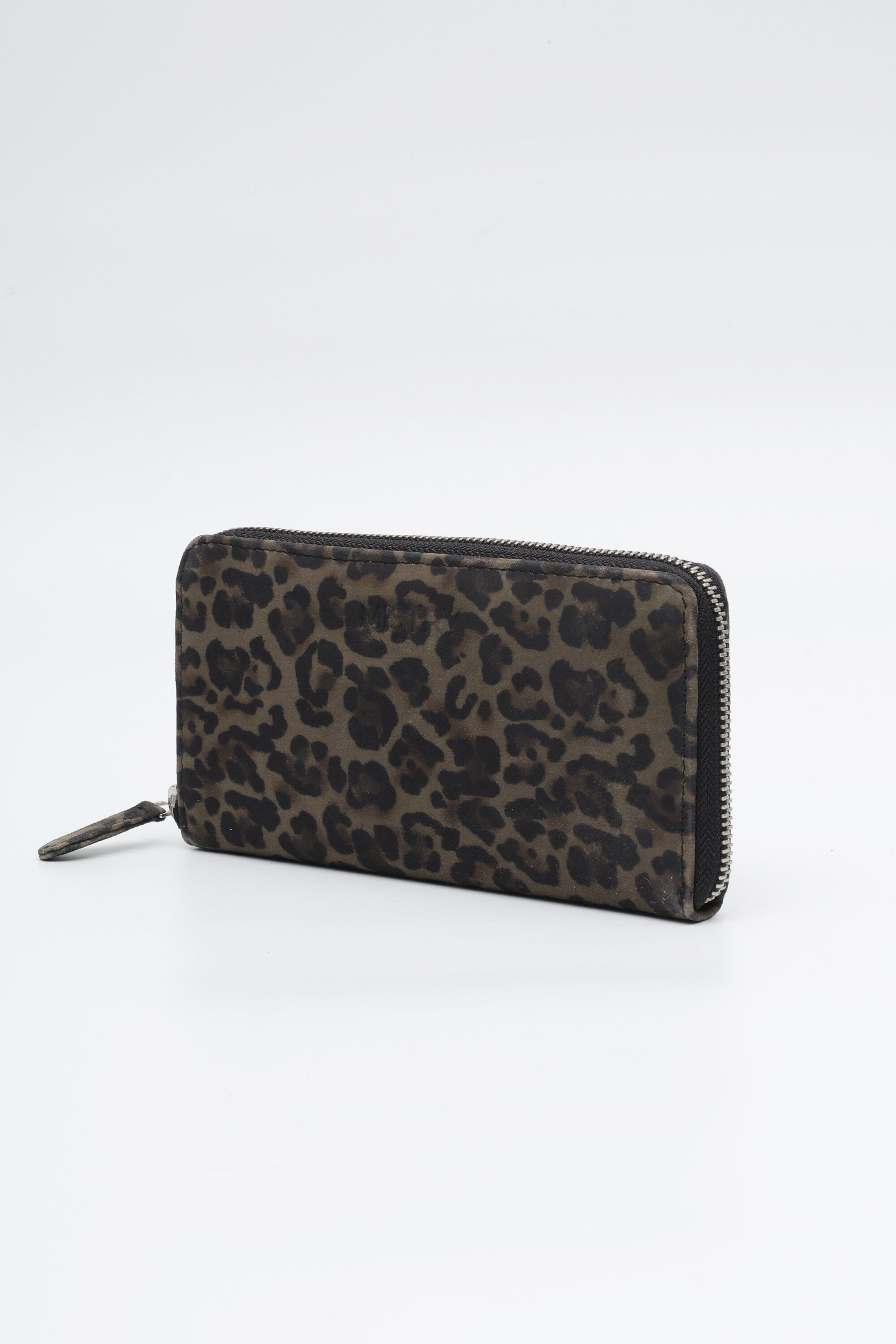 Anchor Wallet in Sage Leopard