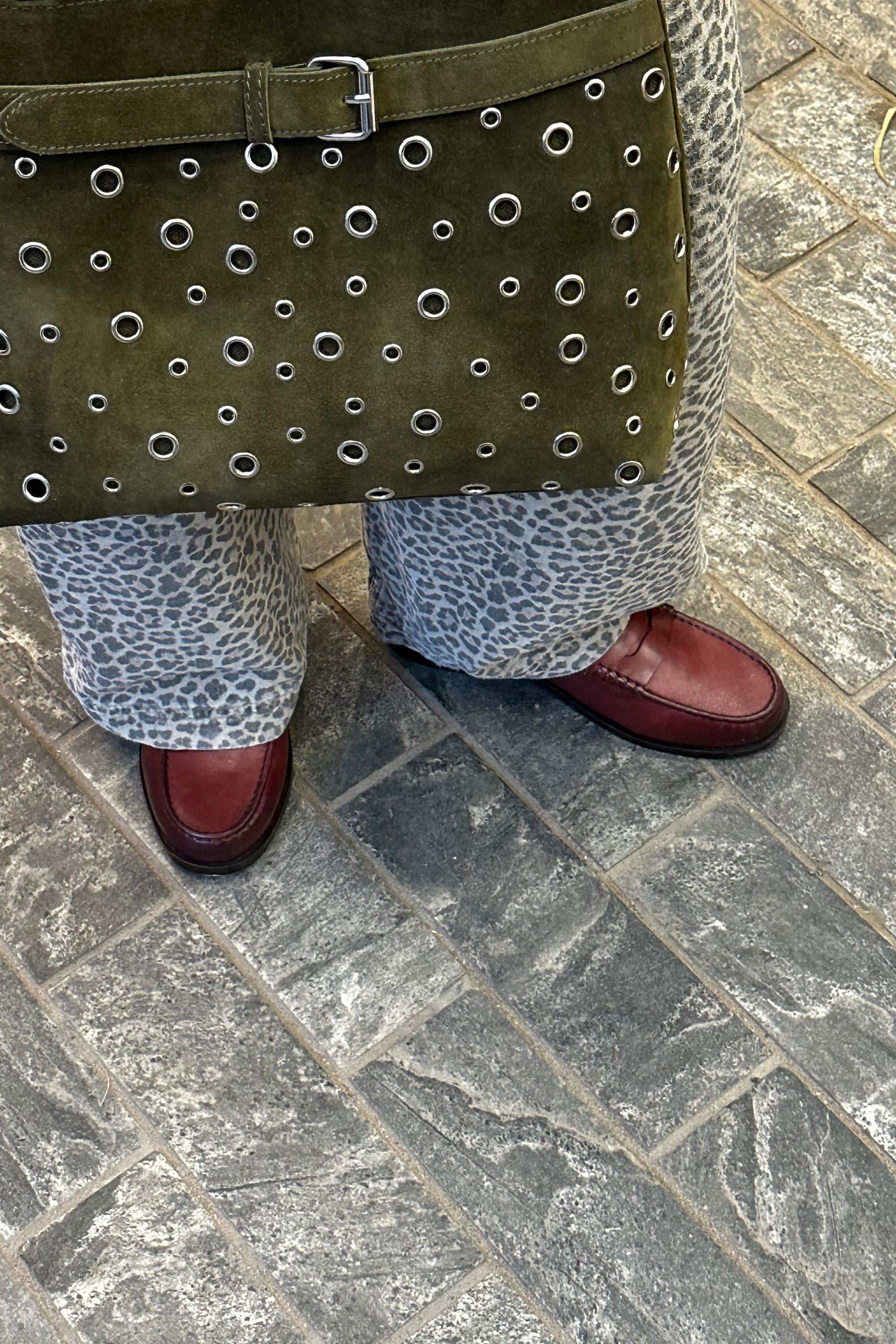 Classic Penny Cut Loafers in Boredaux