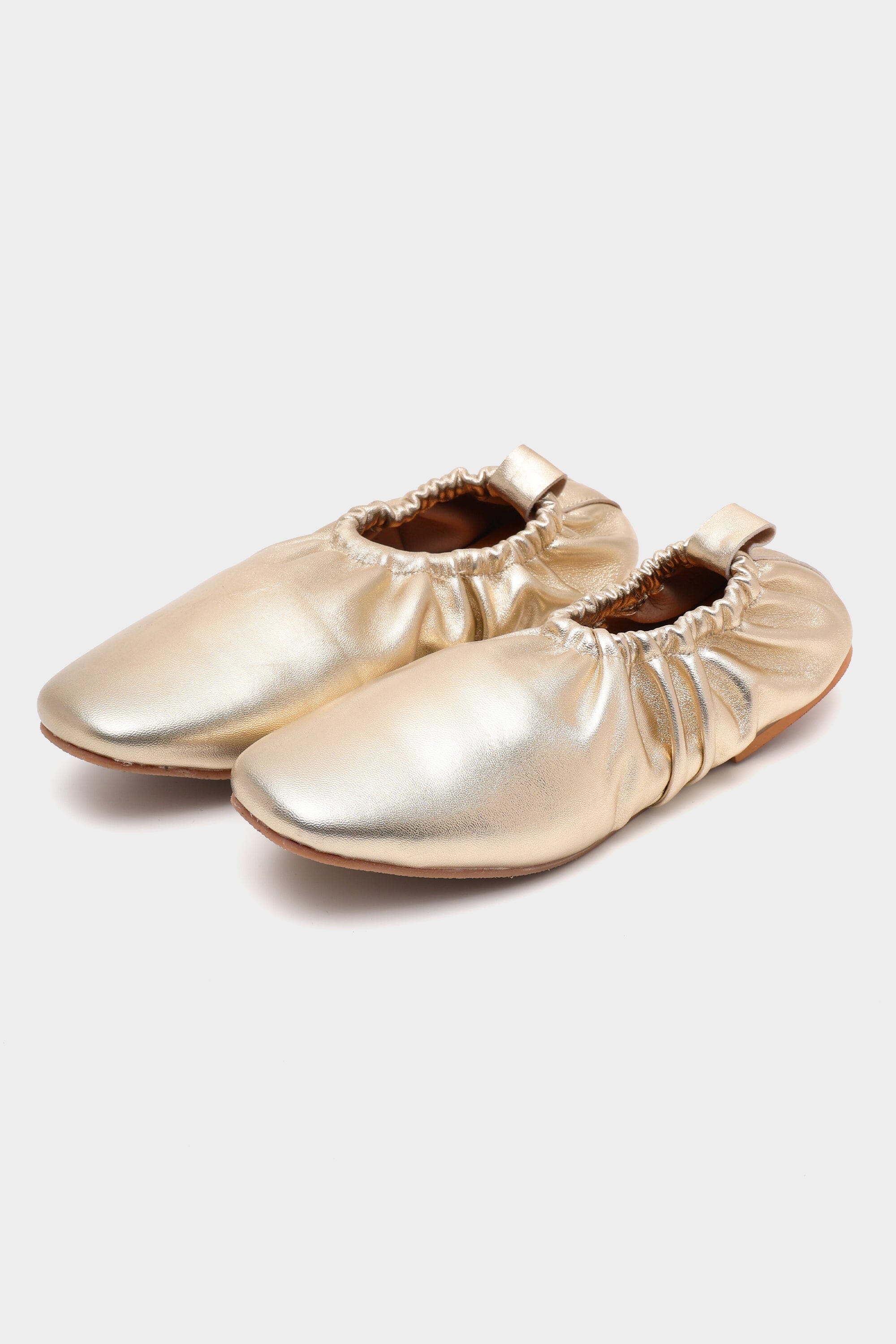 Cloud Fold Ballerina in Champagne