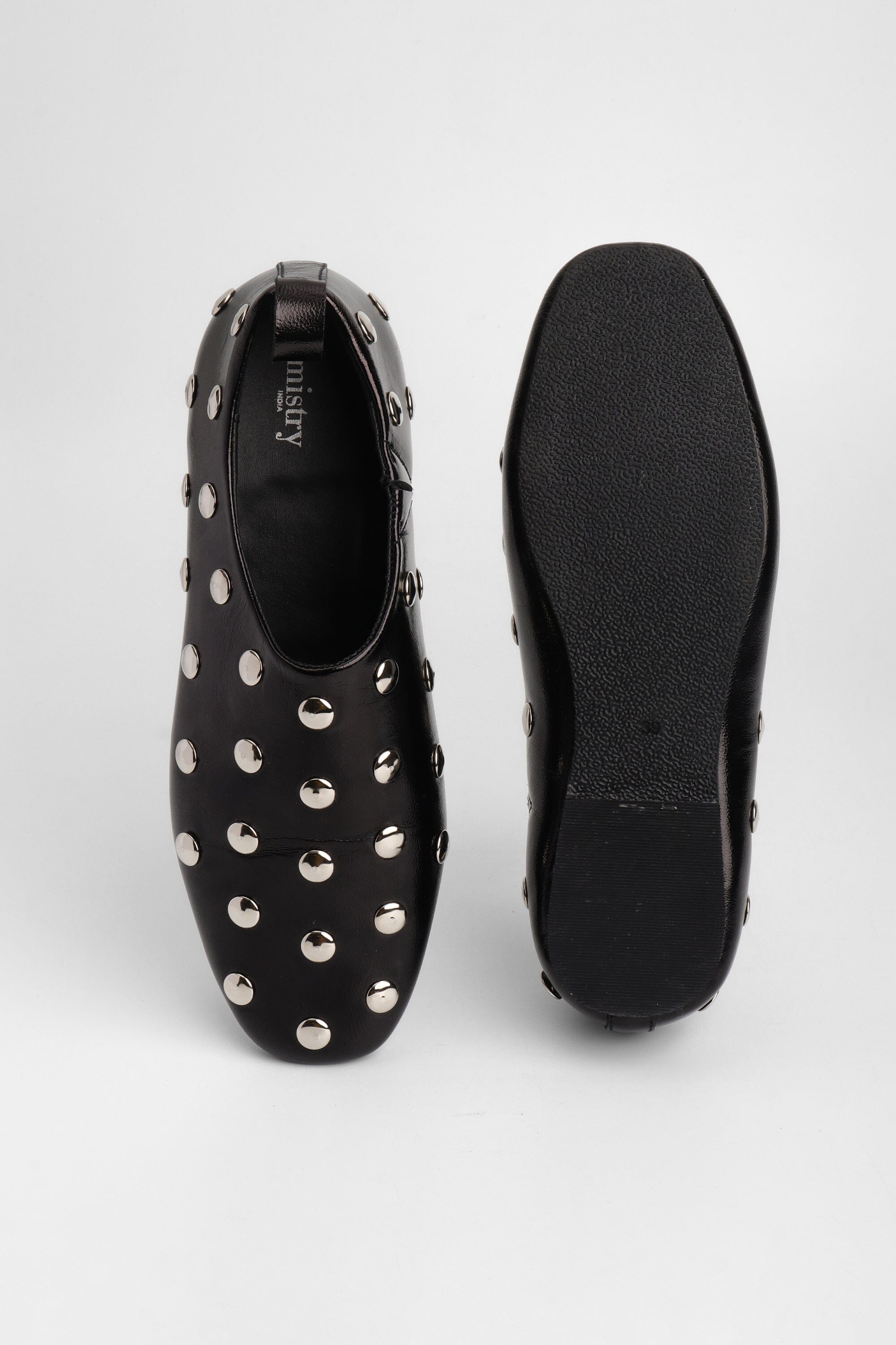 Icon Studded City Loafer in Black