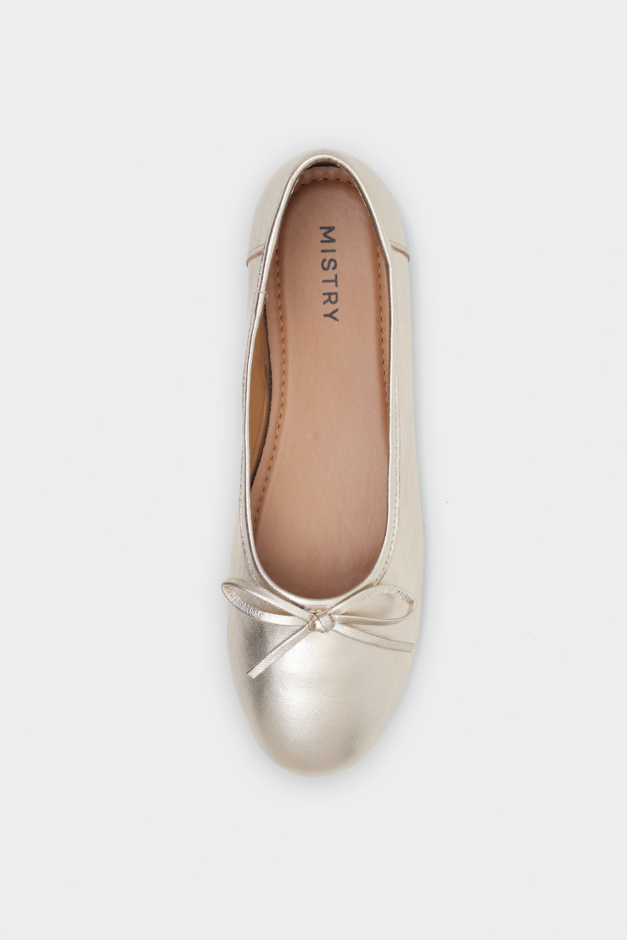 Margot Ballet Flats in Champagne
