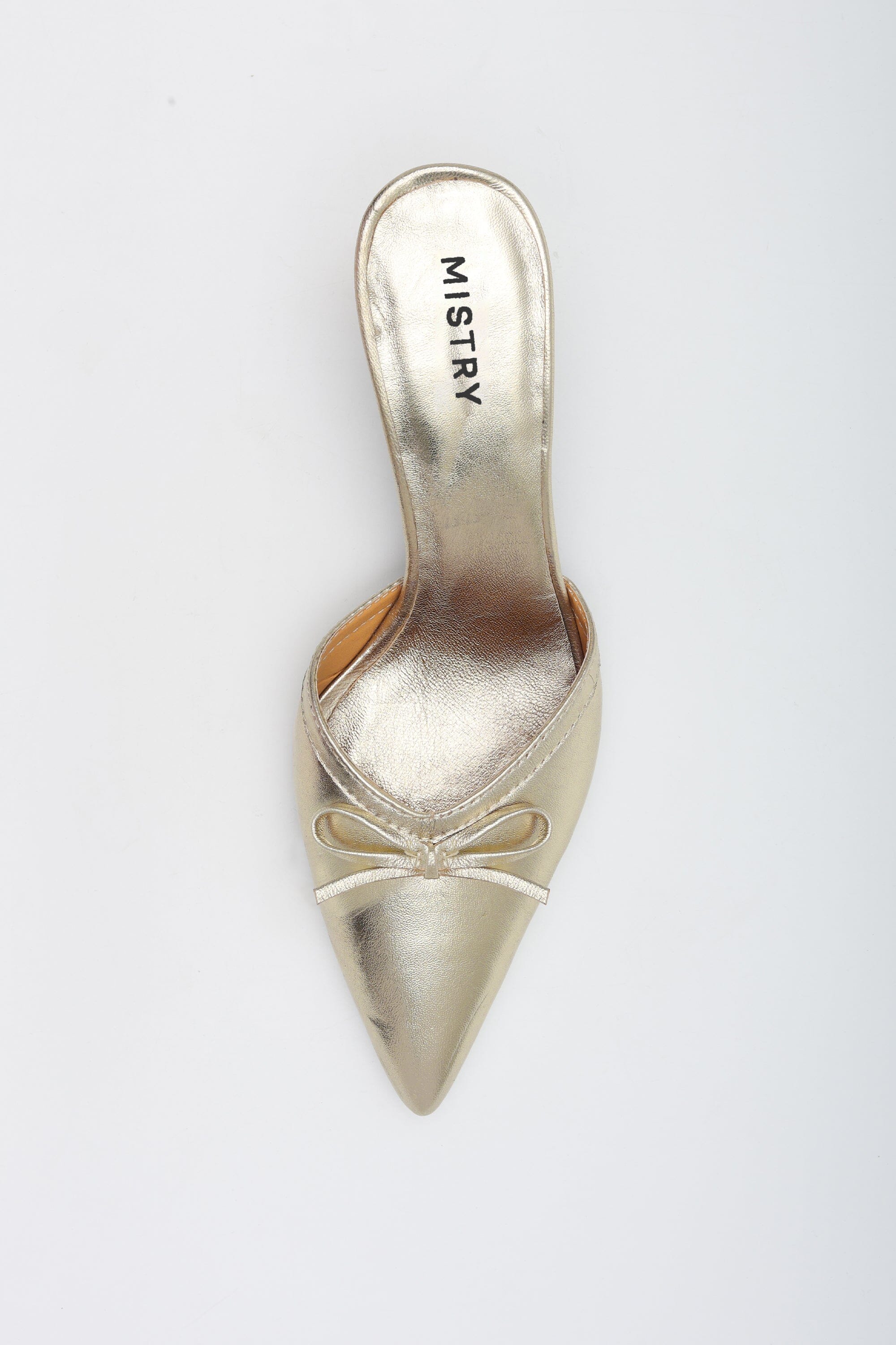 Rogue Sculpted Heels in Champagne