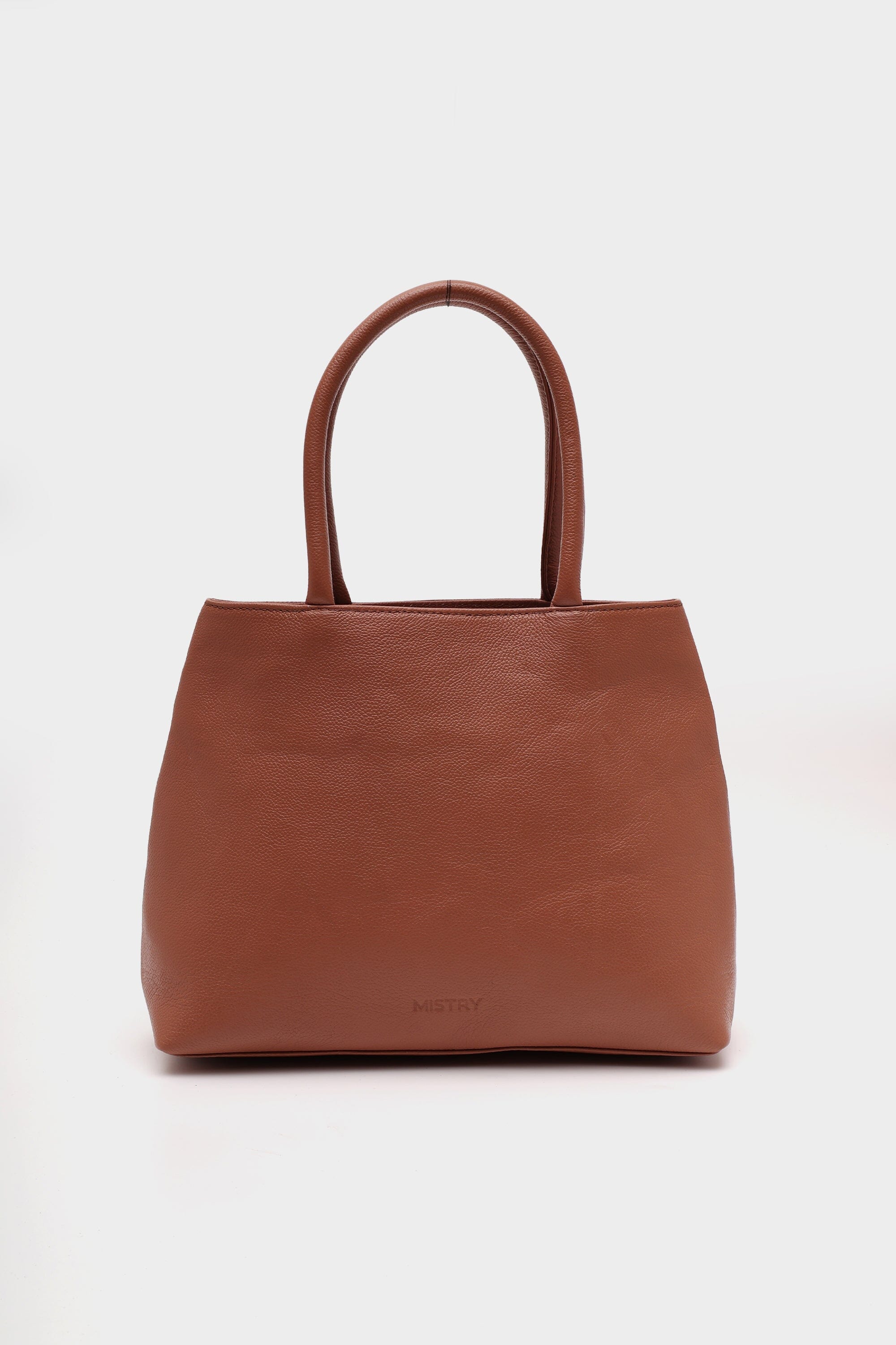 Becky in Pebbled Tan Leather