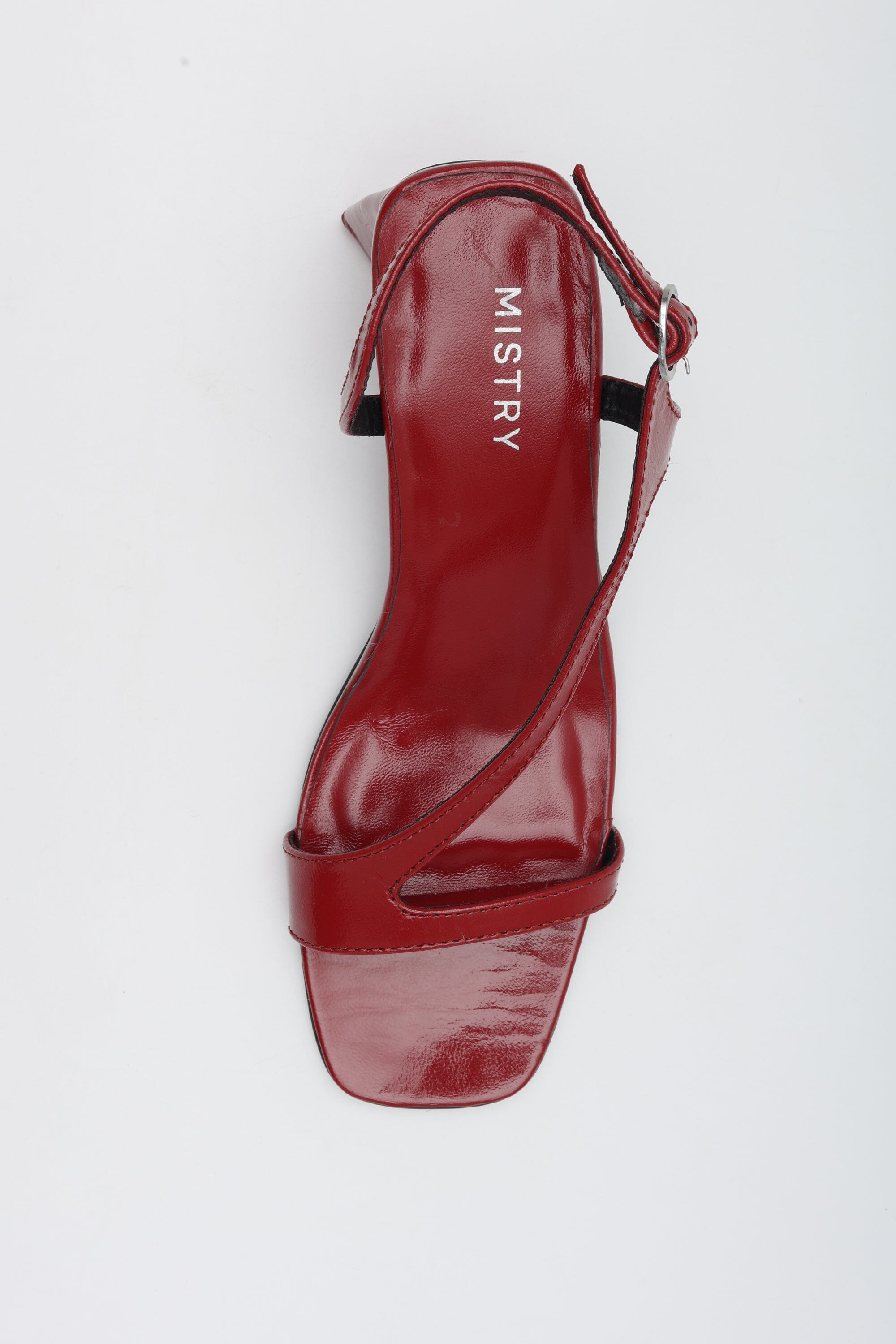 Valentina Heels in Crimson