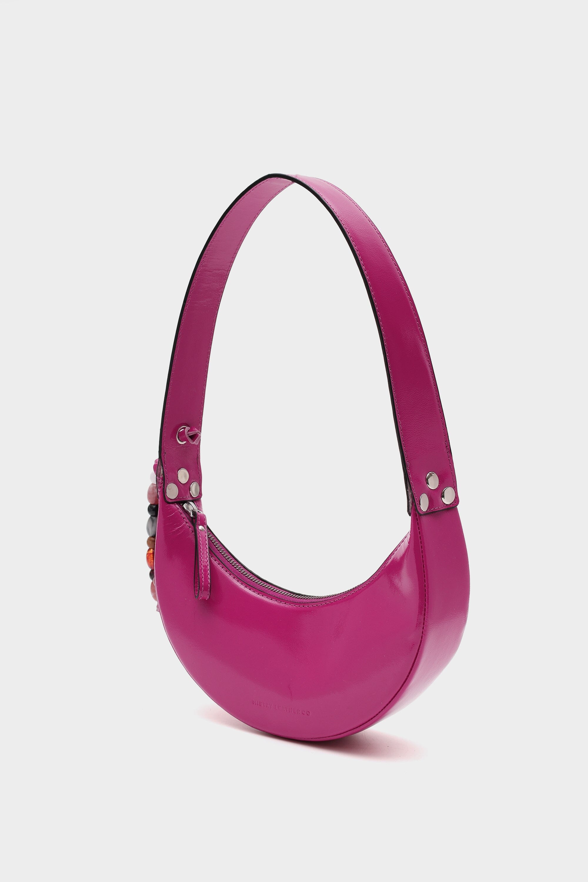 Selena in Pink Patent Leather with Embellishments