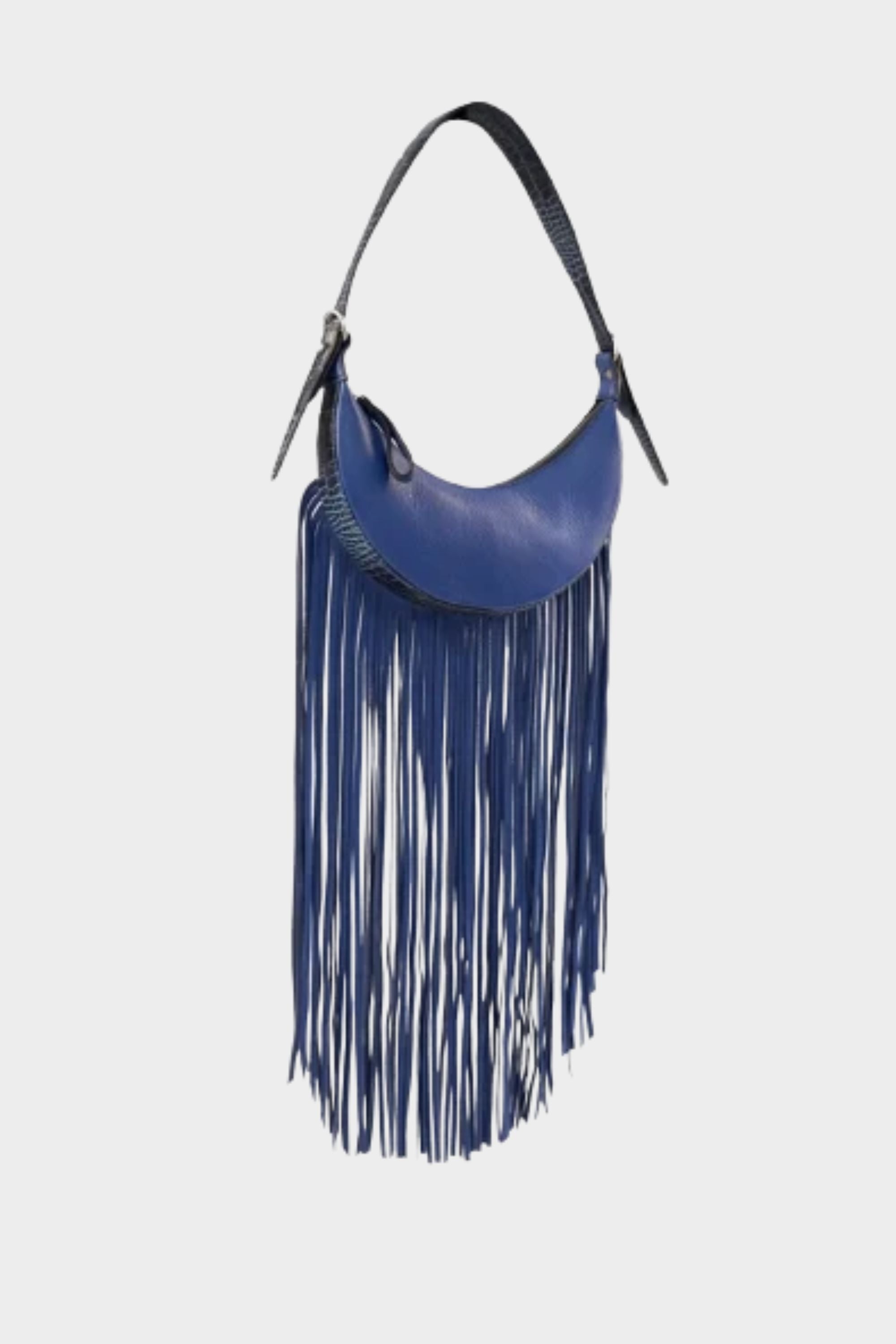 Selena Fringe in Blue Azure