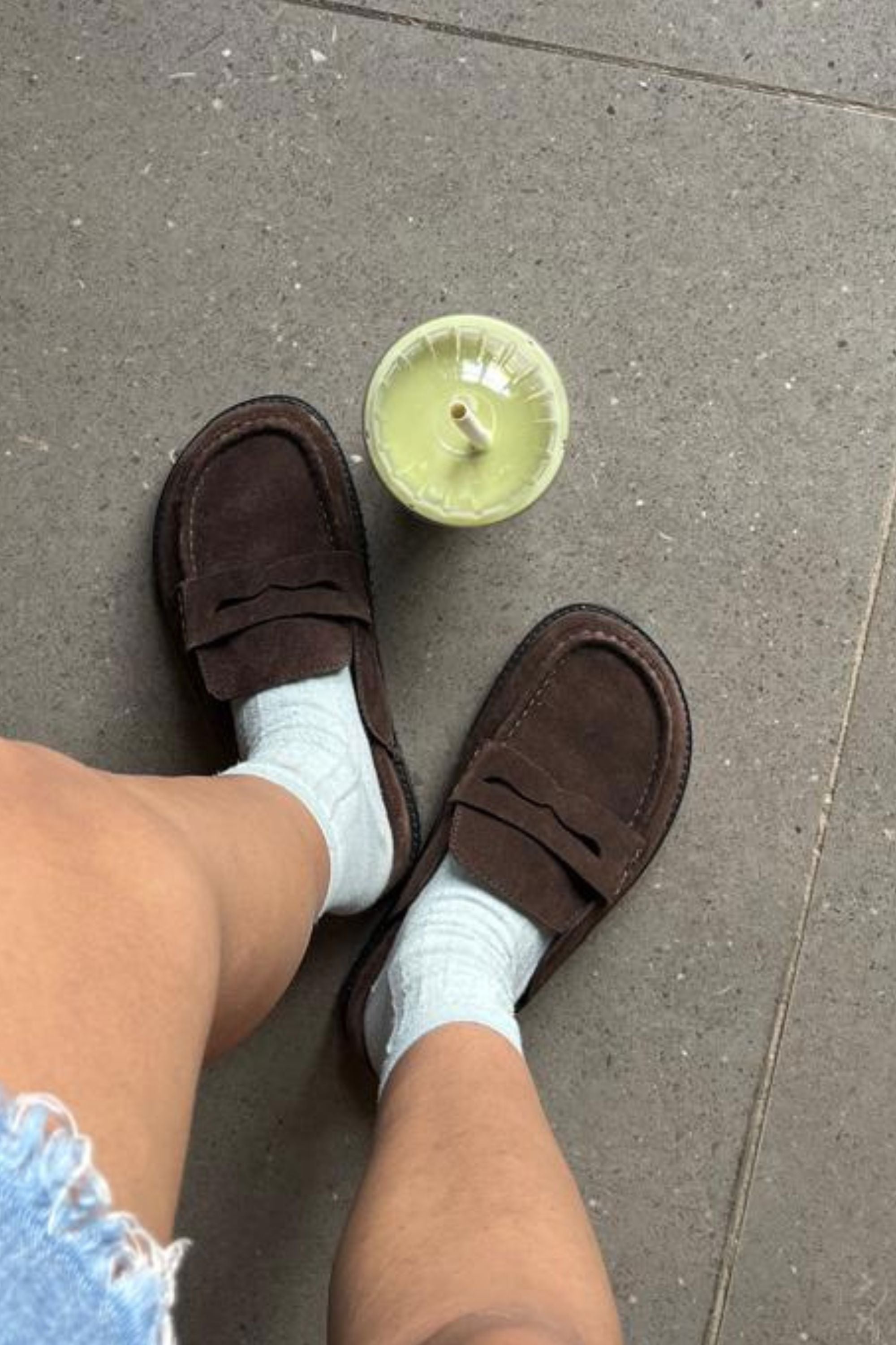 Suede Albas in Umber