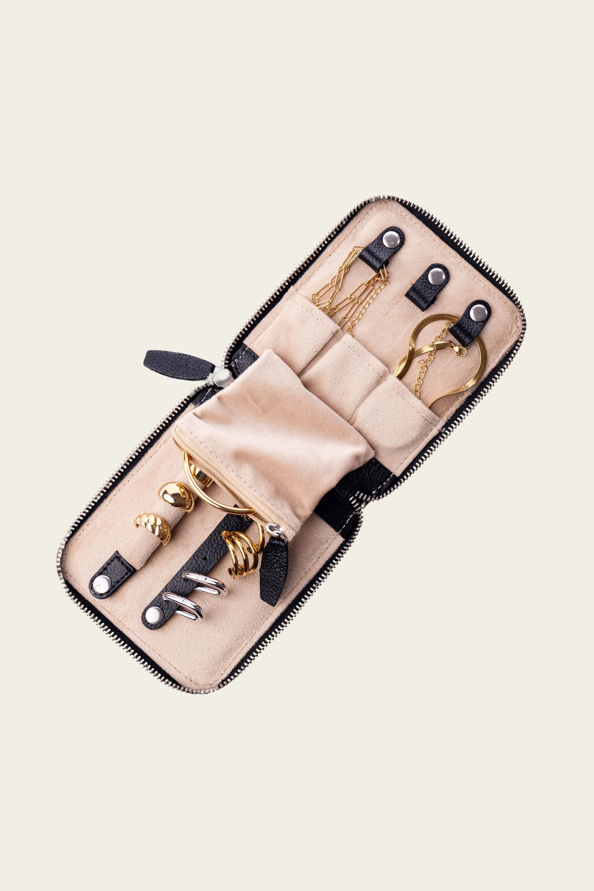 On-The-Go Jewelry Case - Black Mini
