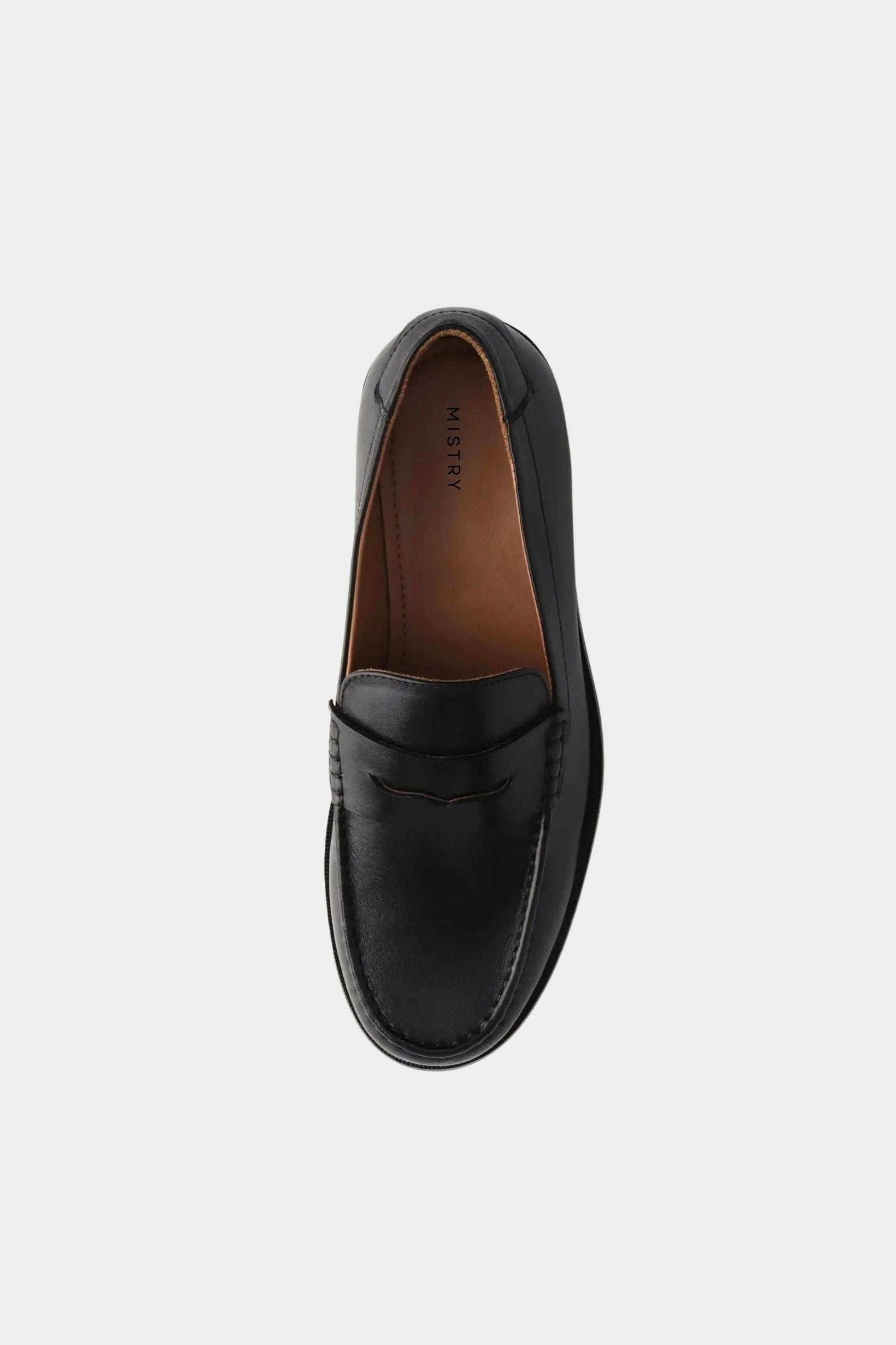 Classic Penny Cut Loafers in Black