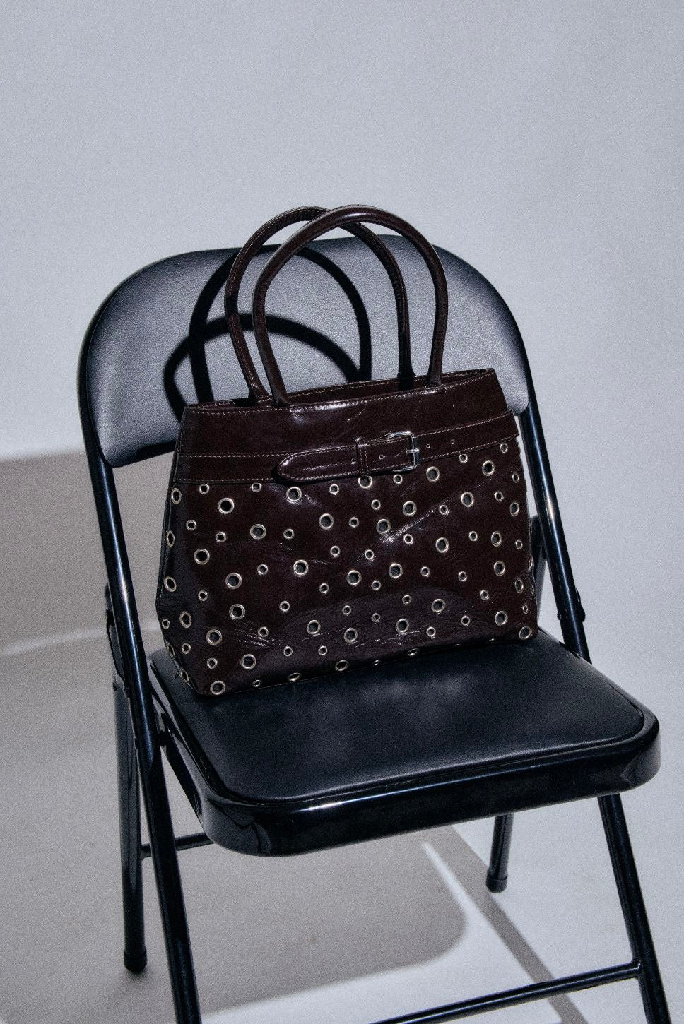 Becky in Brown Patent Leather