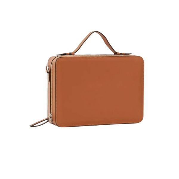 Men's briefcase in Tan