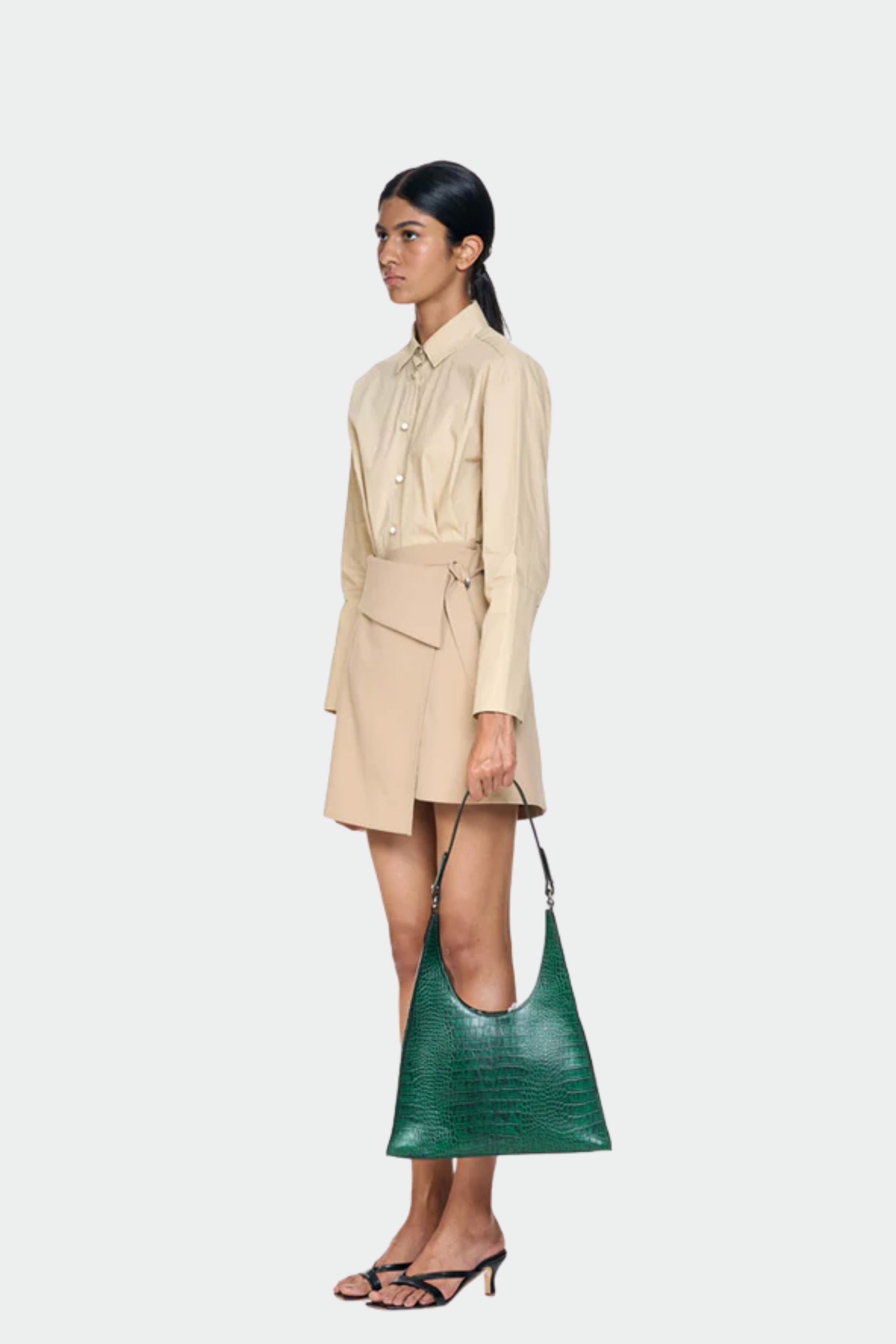 Aizah Bag in Forest Green