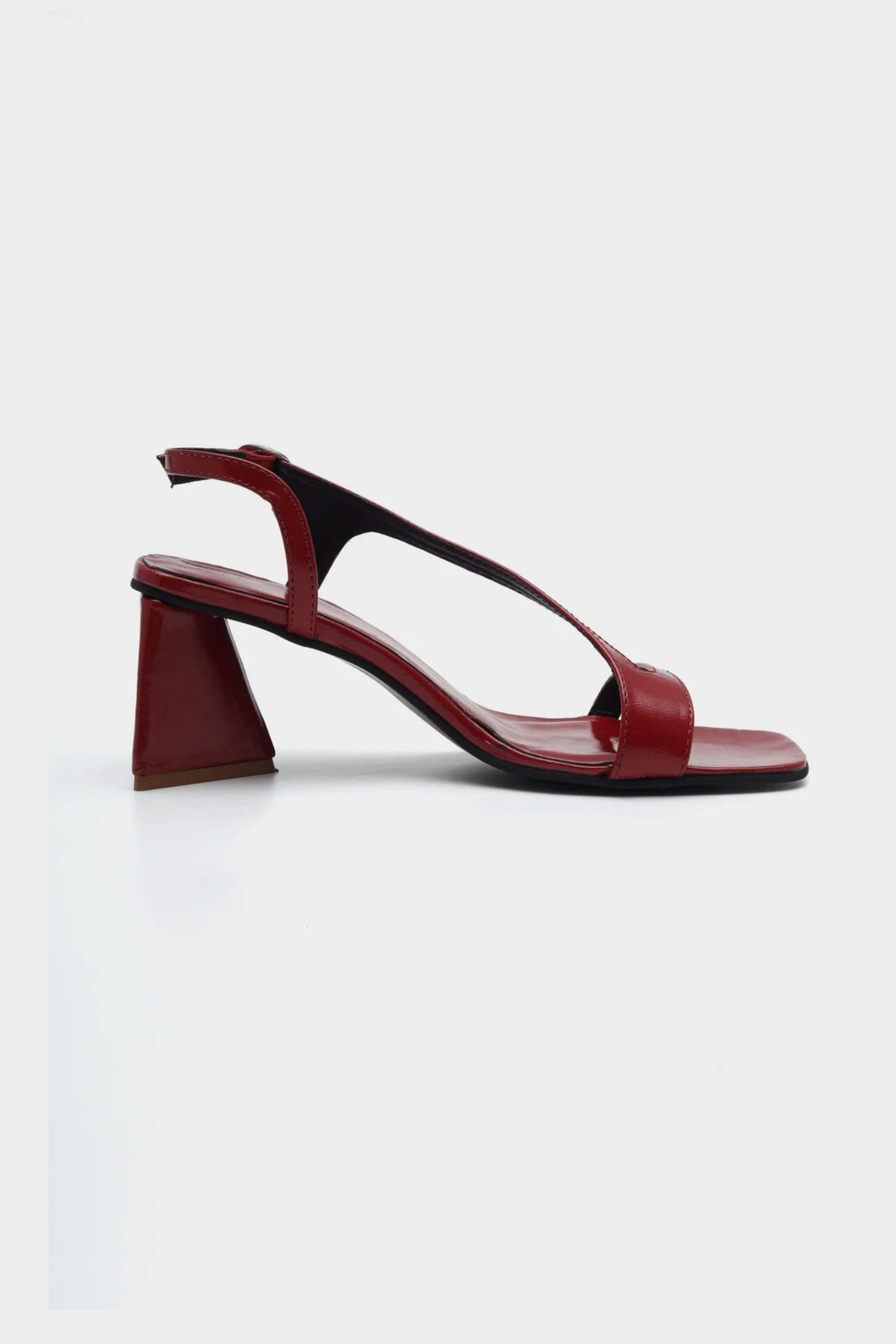 Valentina Heels in Crimson