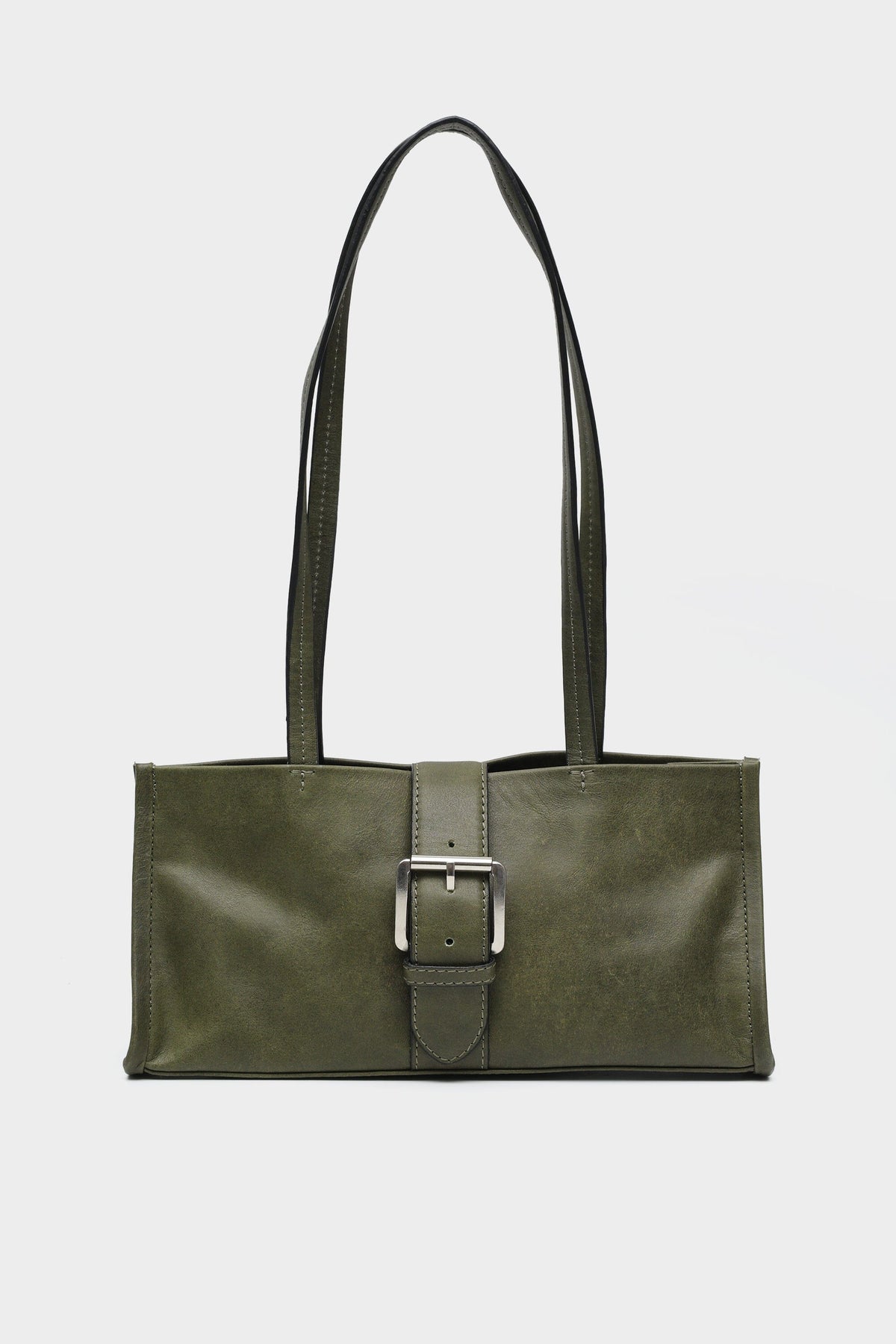 Weston Shoulder Bag in Olive Green