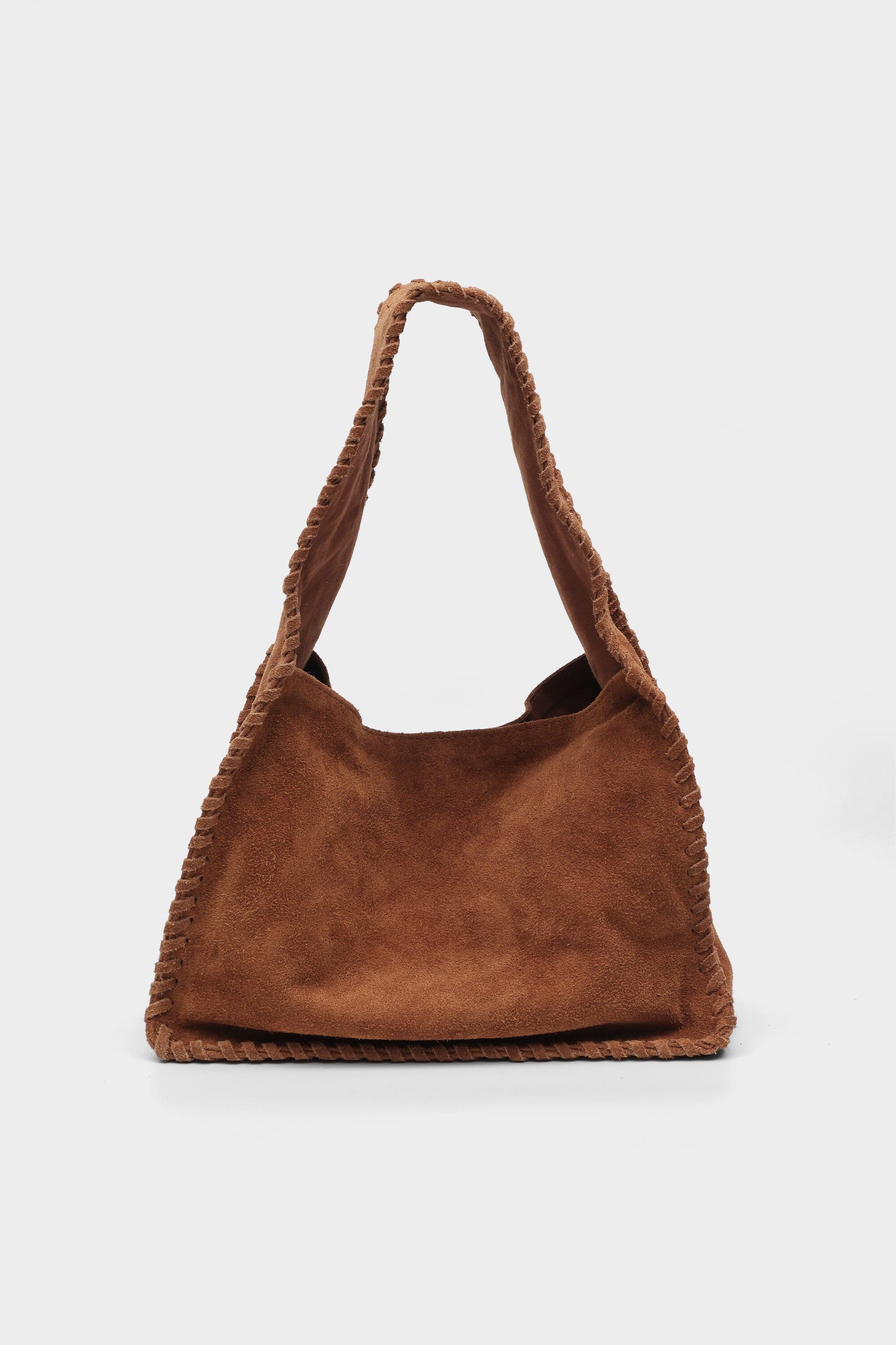 Bento Large in Terra Suede Whipstitch