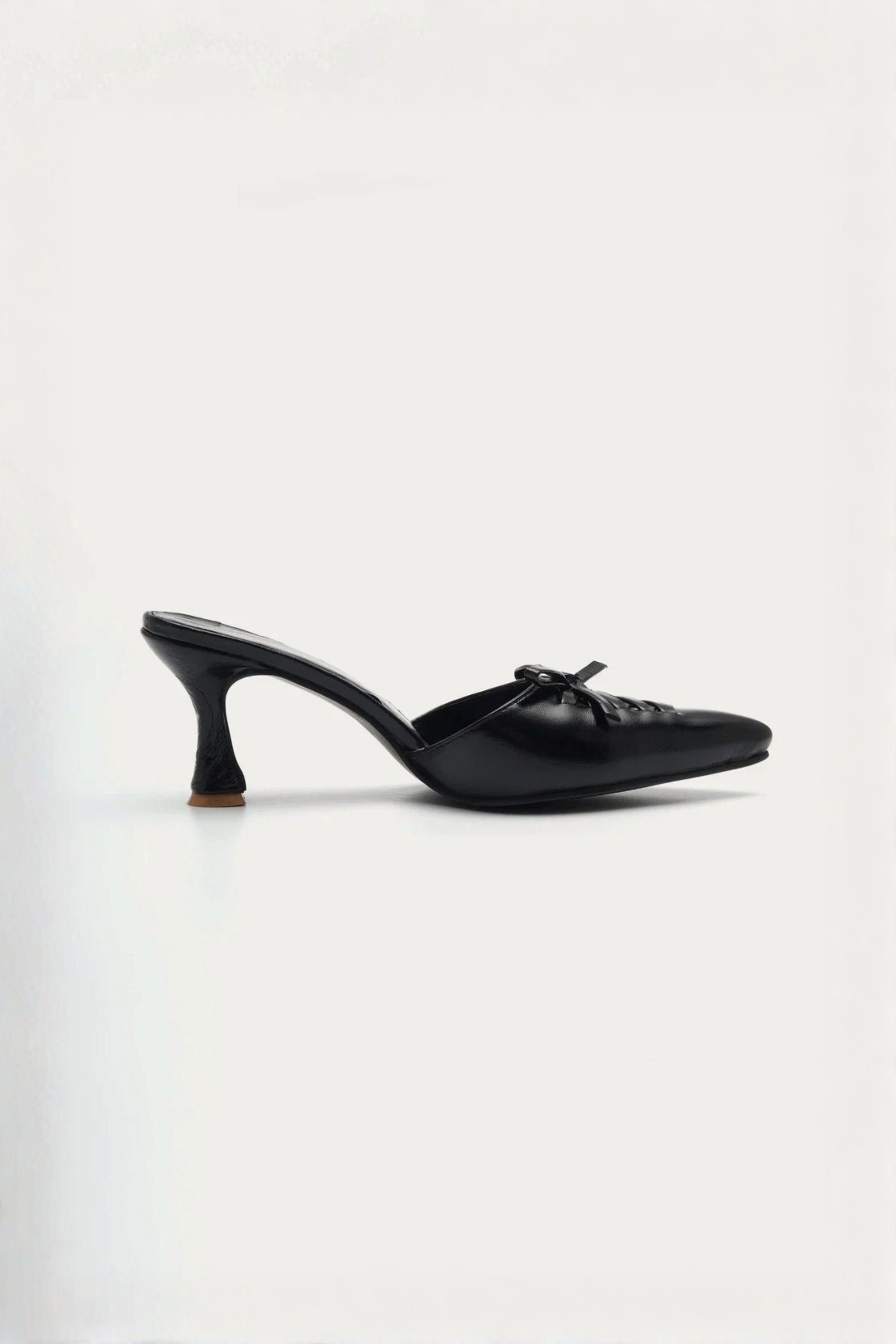 Tapered Heels In Onyx