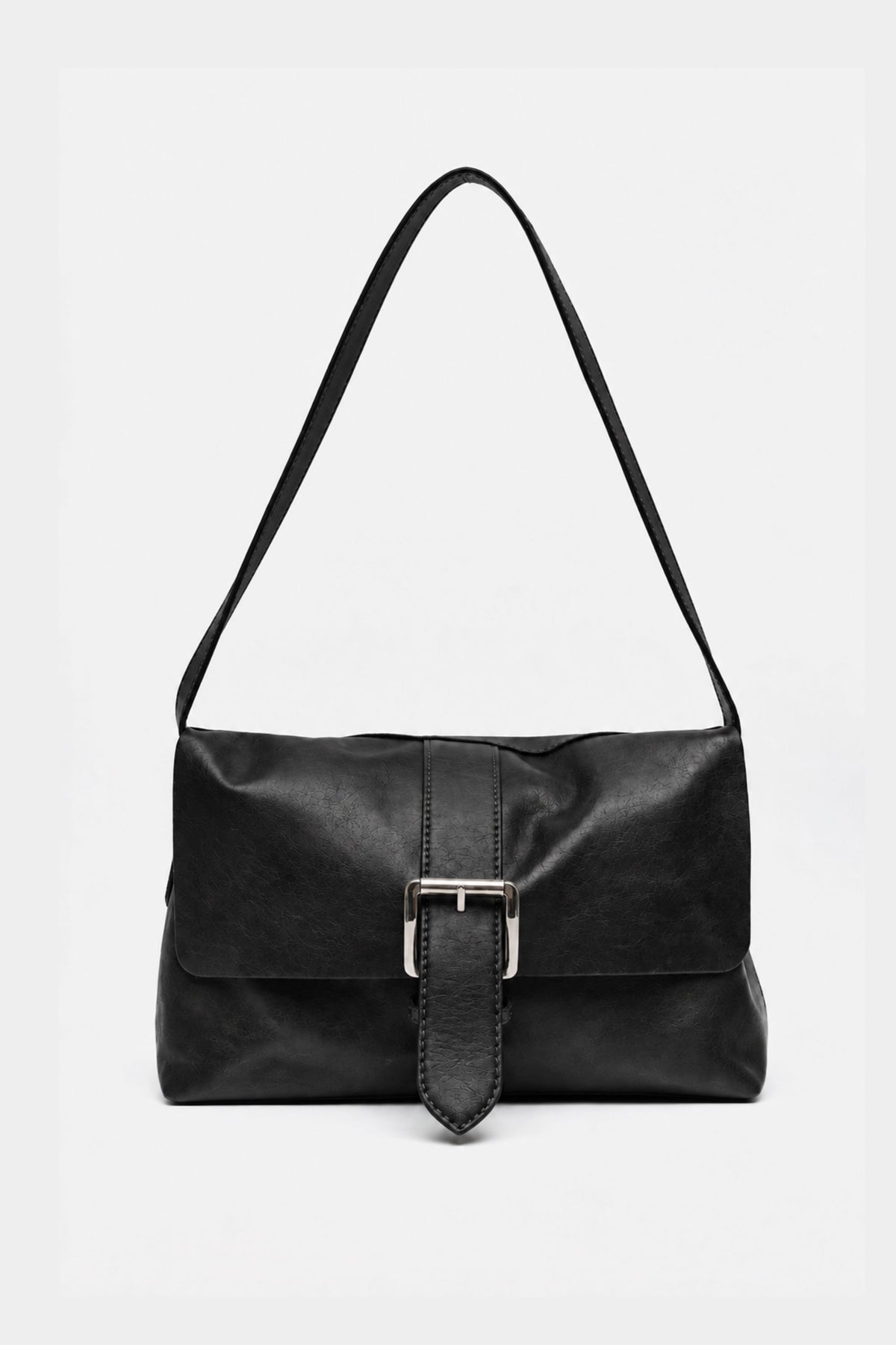 Marlow Flap Bag in Black