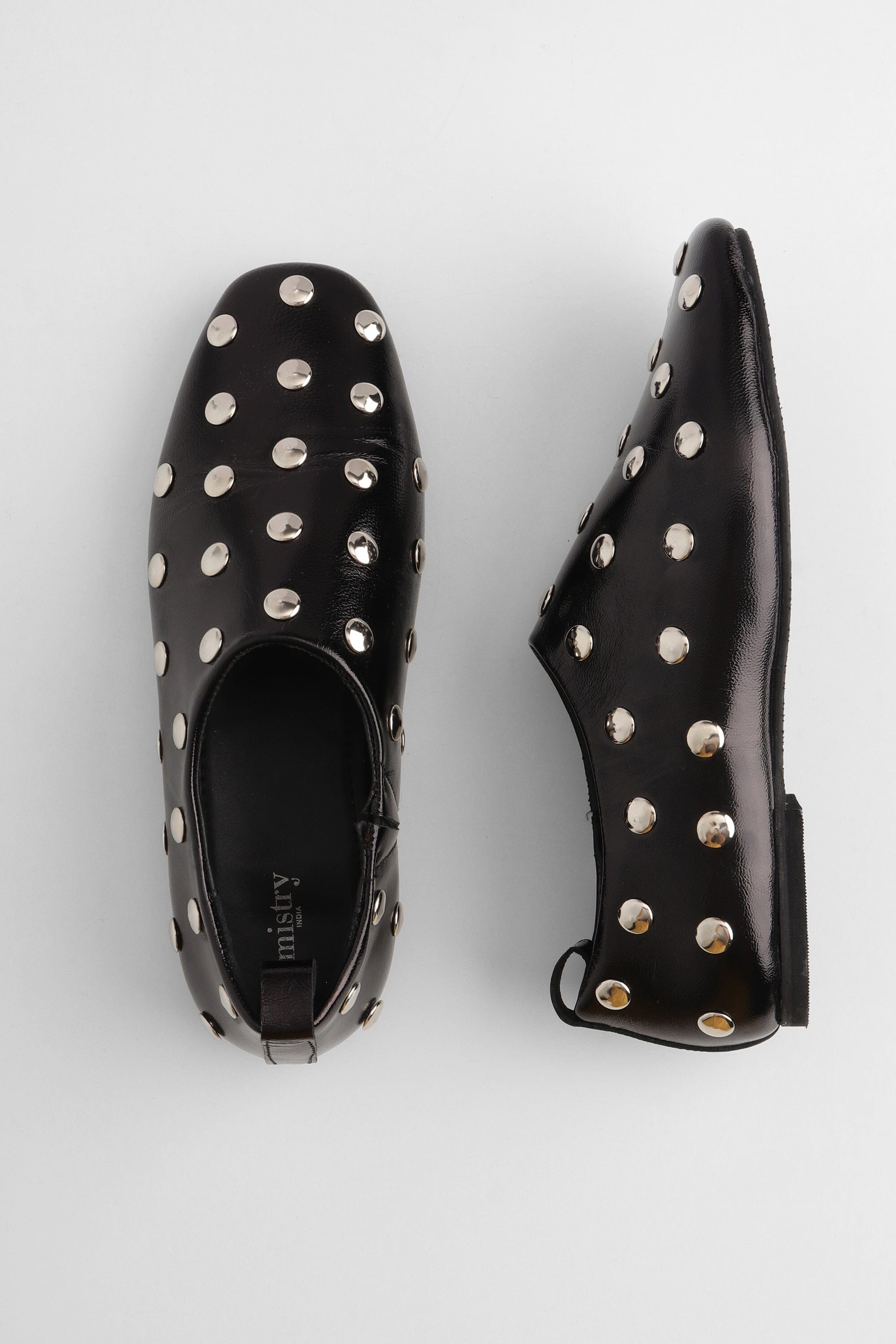 Icon Studded City Loafer in Black