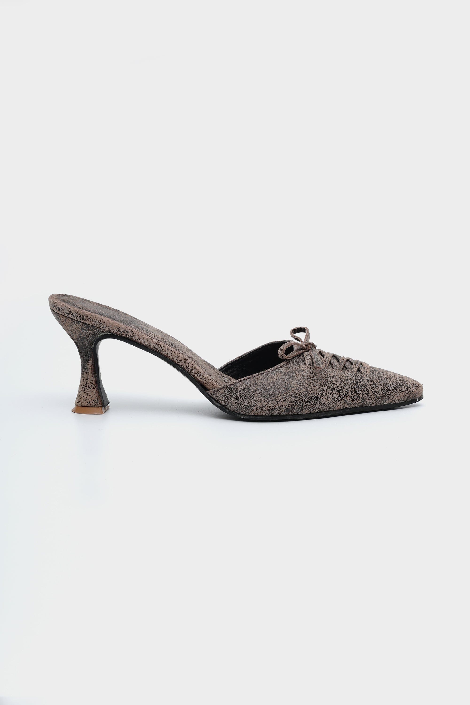 Tapered Heels In StoneWash