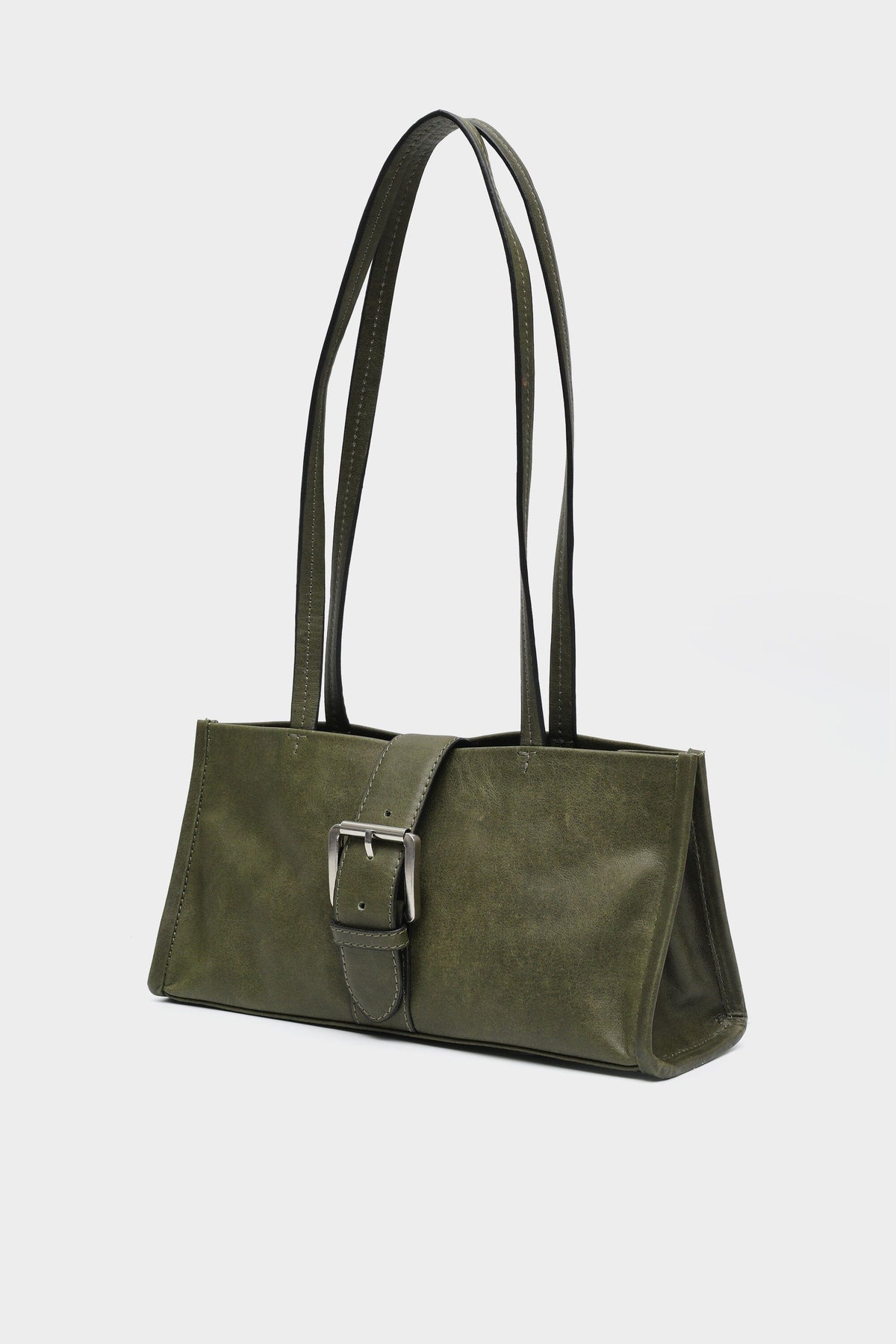 Weston Shoulder Bag in Olive Green