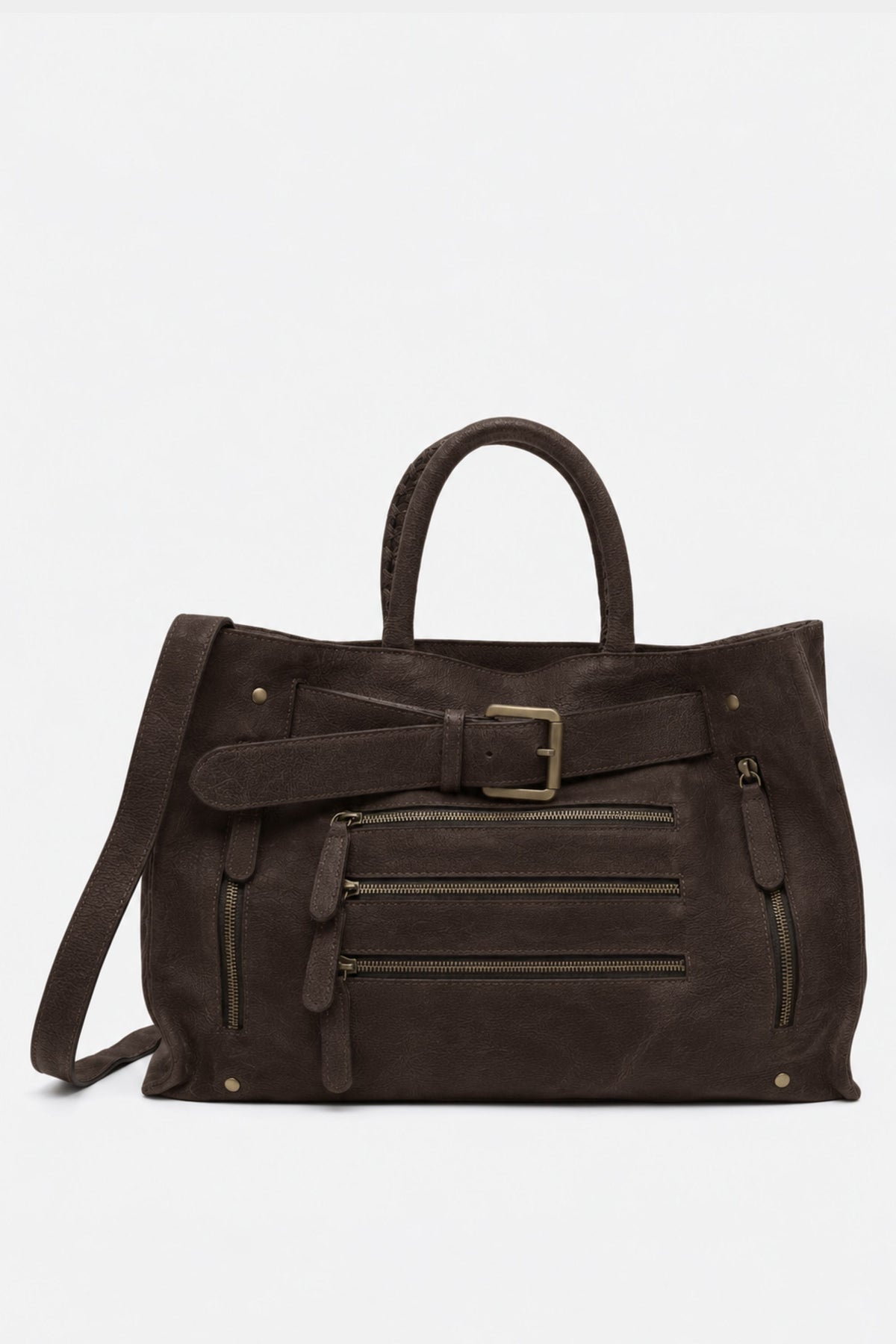 Cargo Tote in Brown