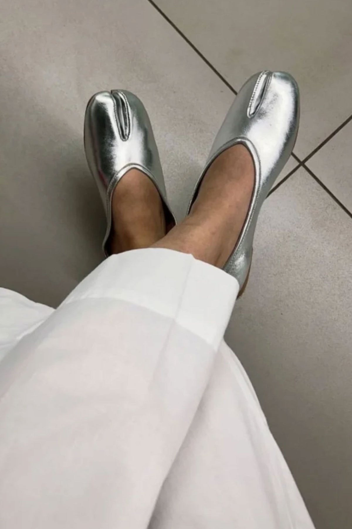 The DUPE in Crushed Silver