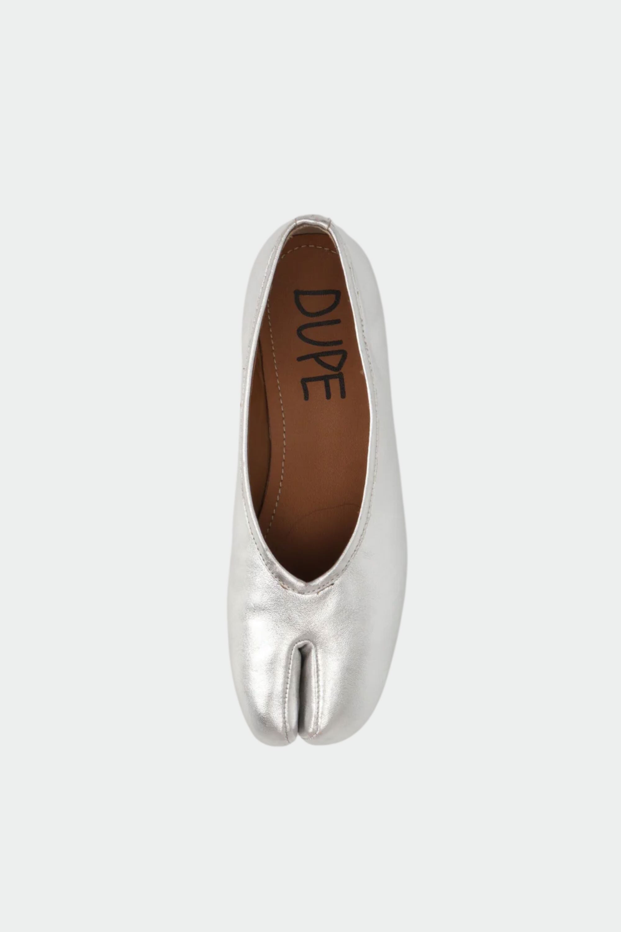 The DUPE in Crushed Silver