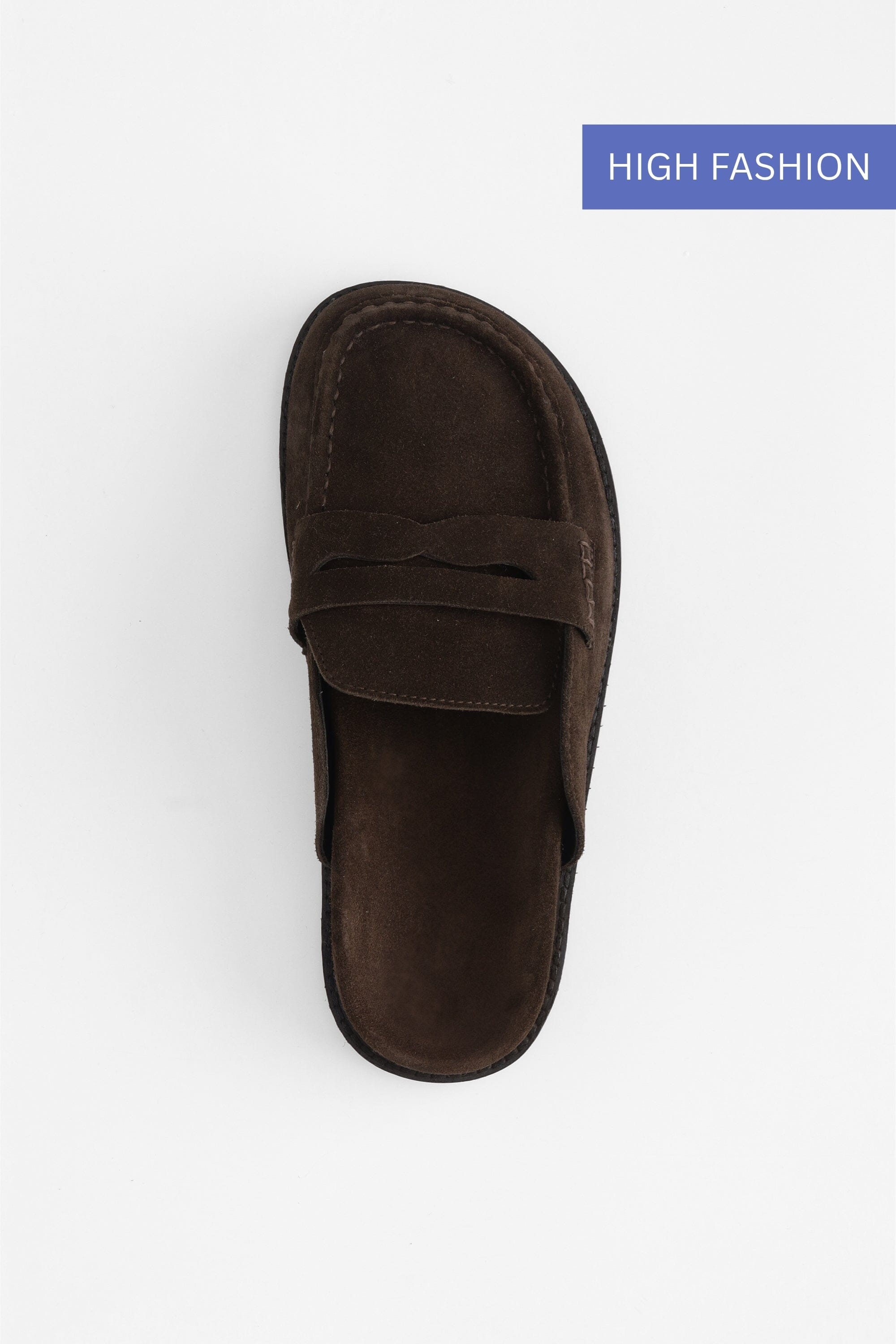 Suede Albas in Umber