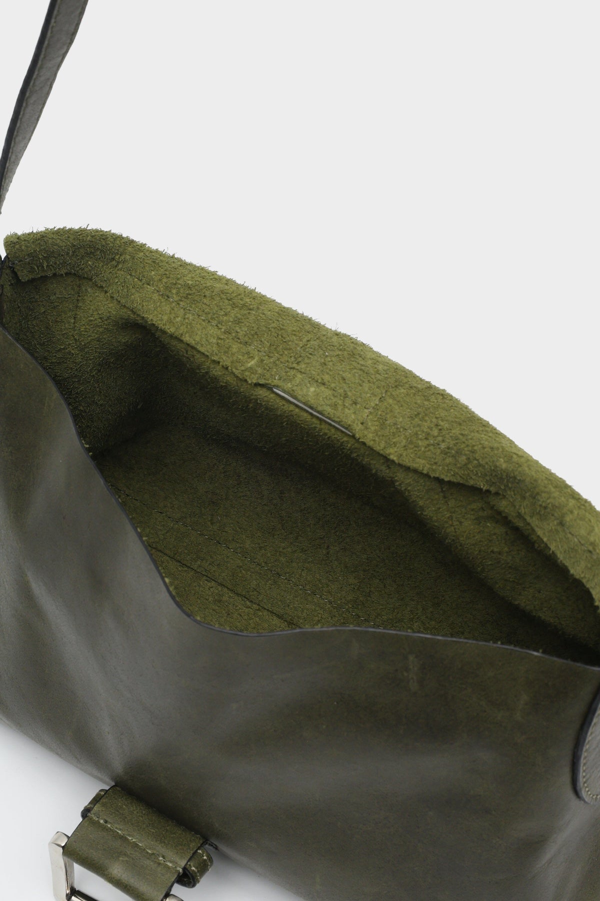 Marlow Flap Bag in Olive Green