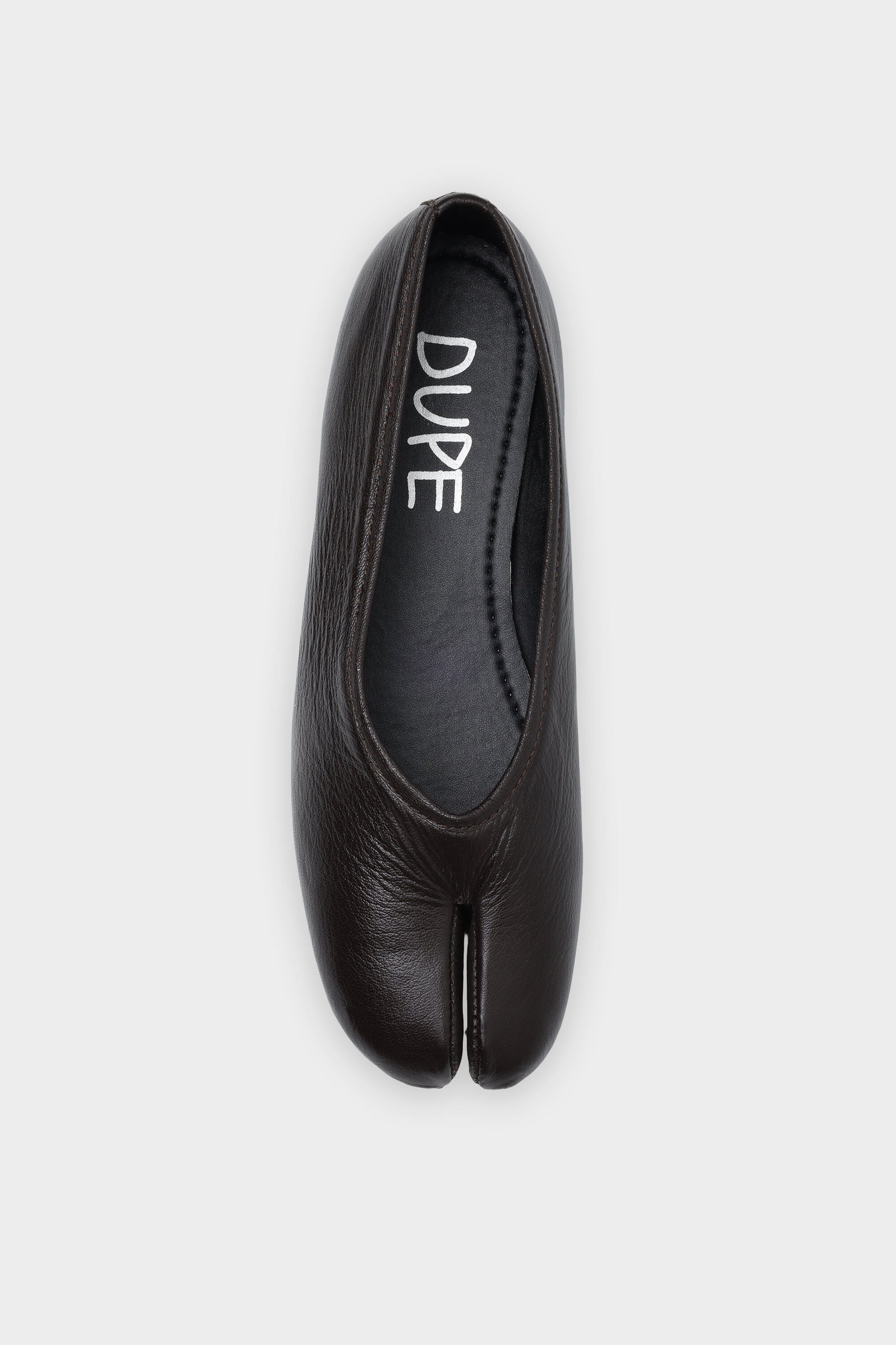 The DUPE in Brown Sheep Leather