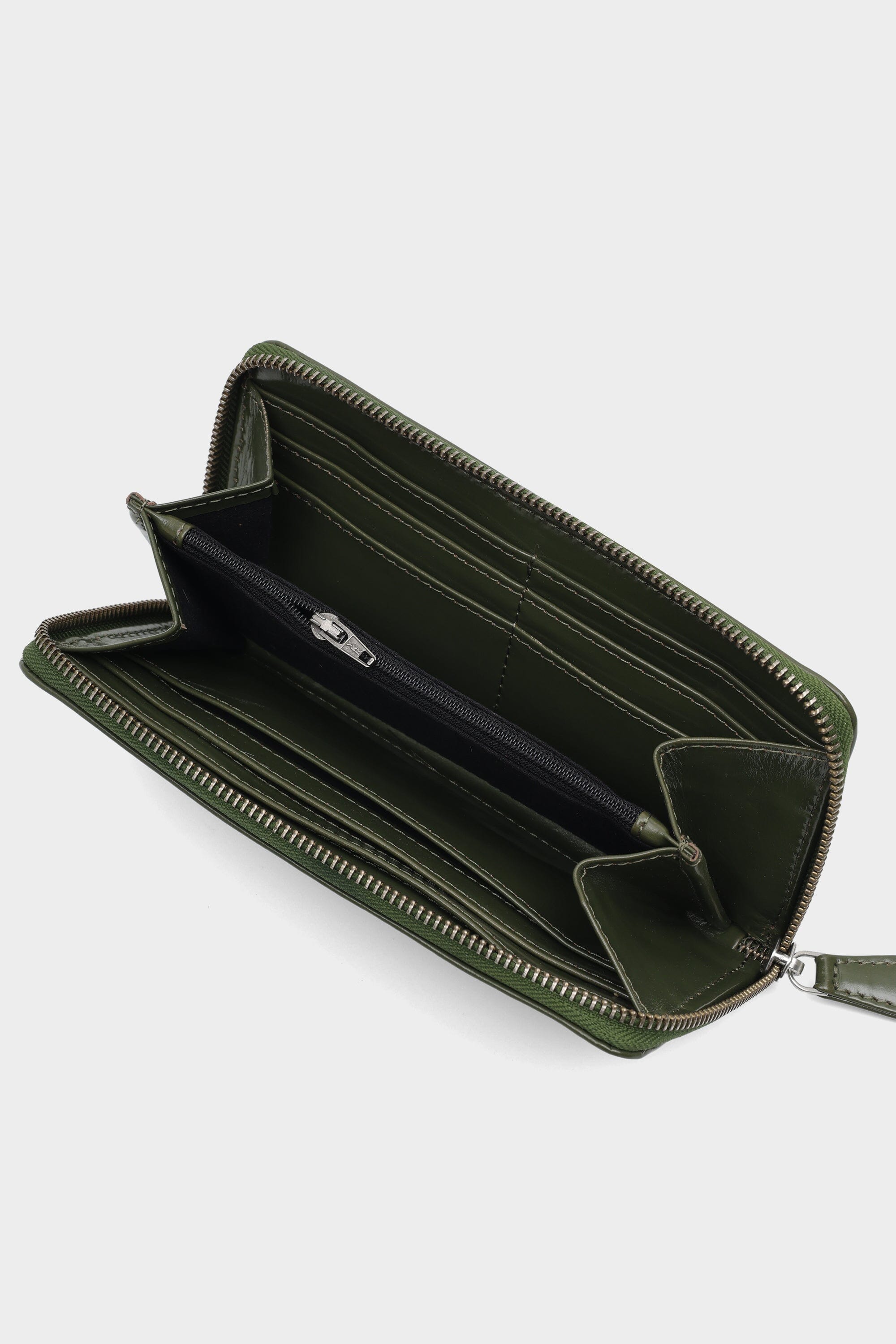 Anchor Wallet in Olive Green