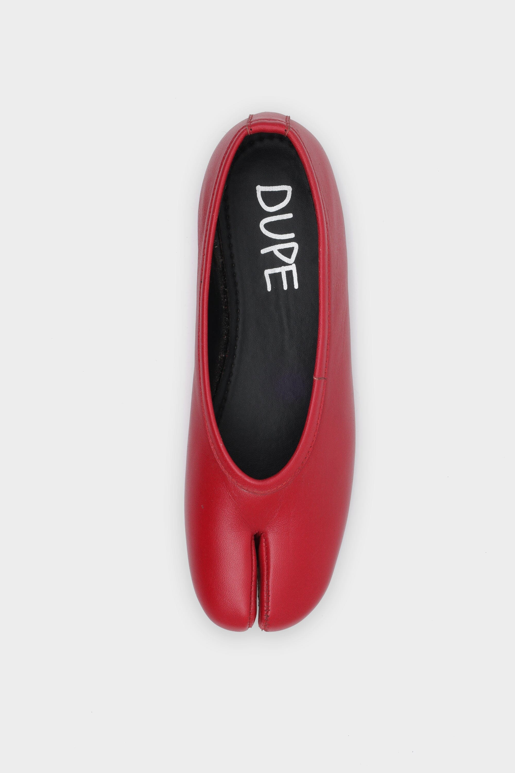 The DUPE in Red Sheep Leather