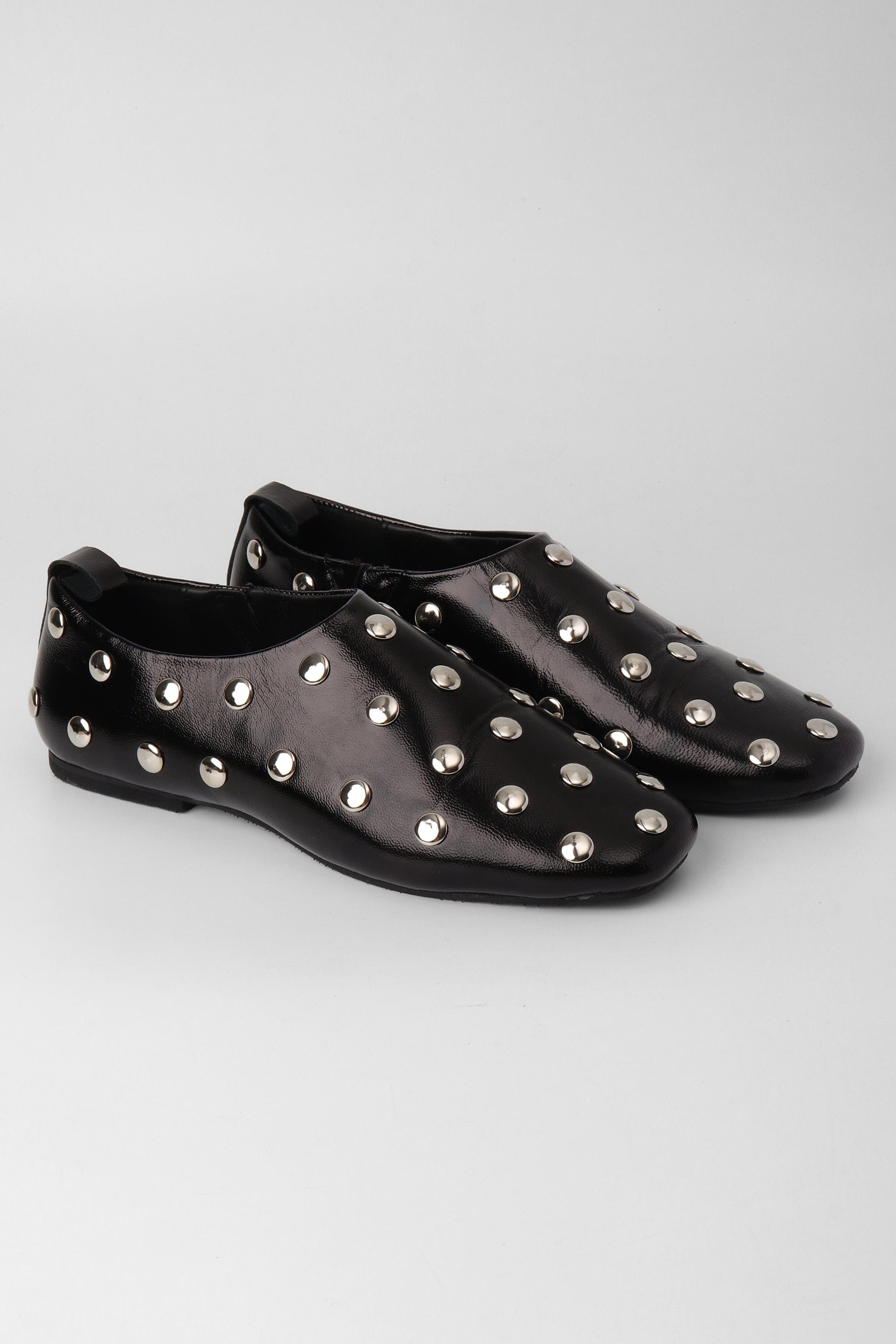 Icon Studded City Loafer in Black