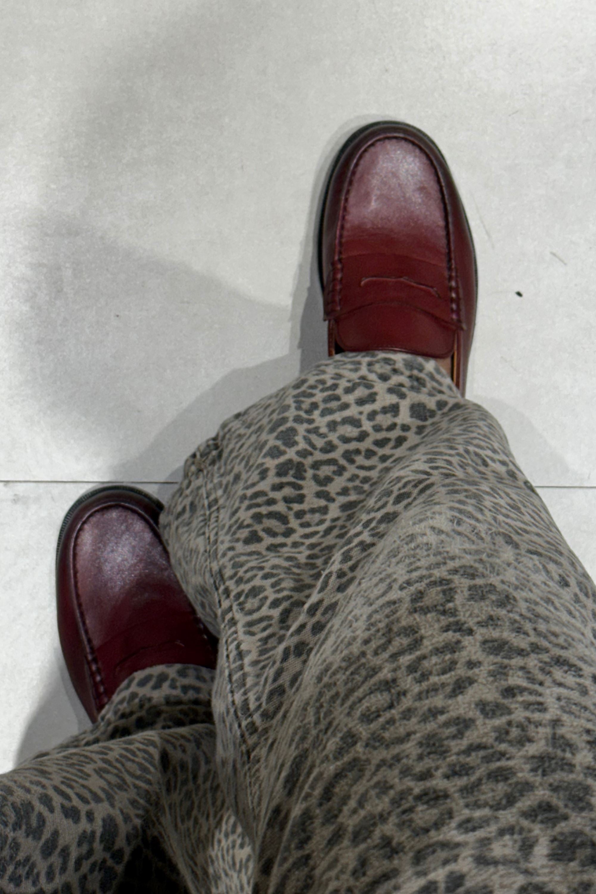 Classic Penny Cut Loafers in Boredaux