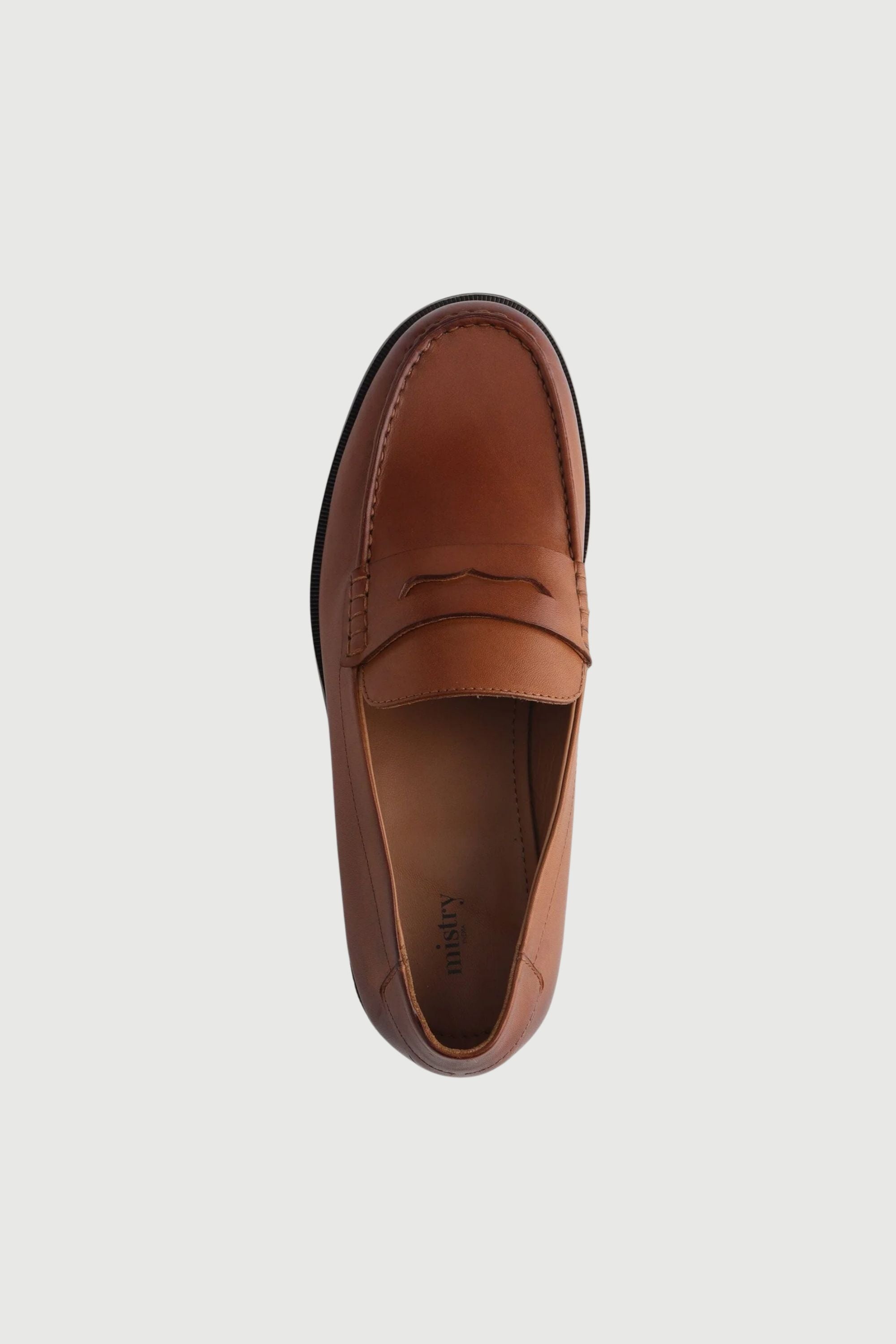 Classic Penny Cut Loafers in Tan