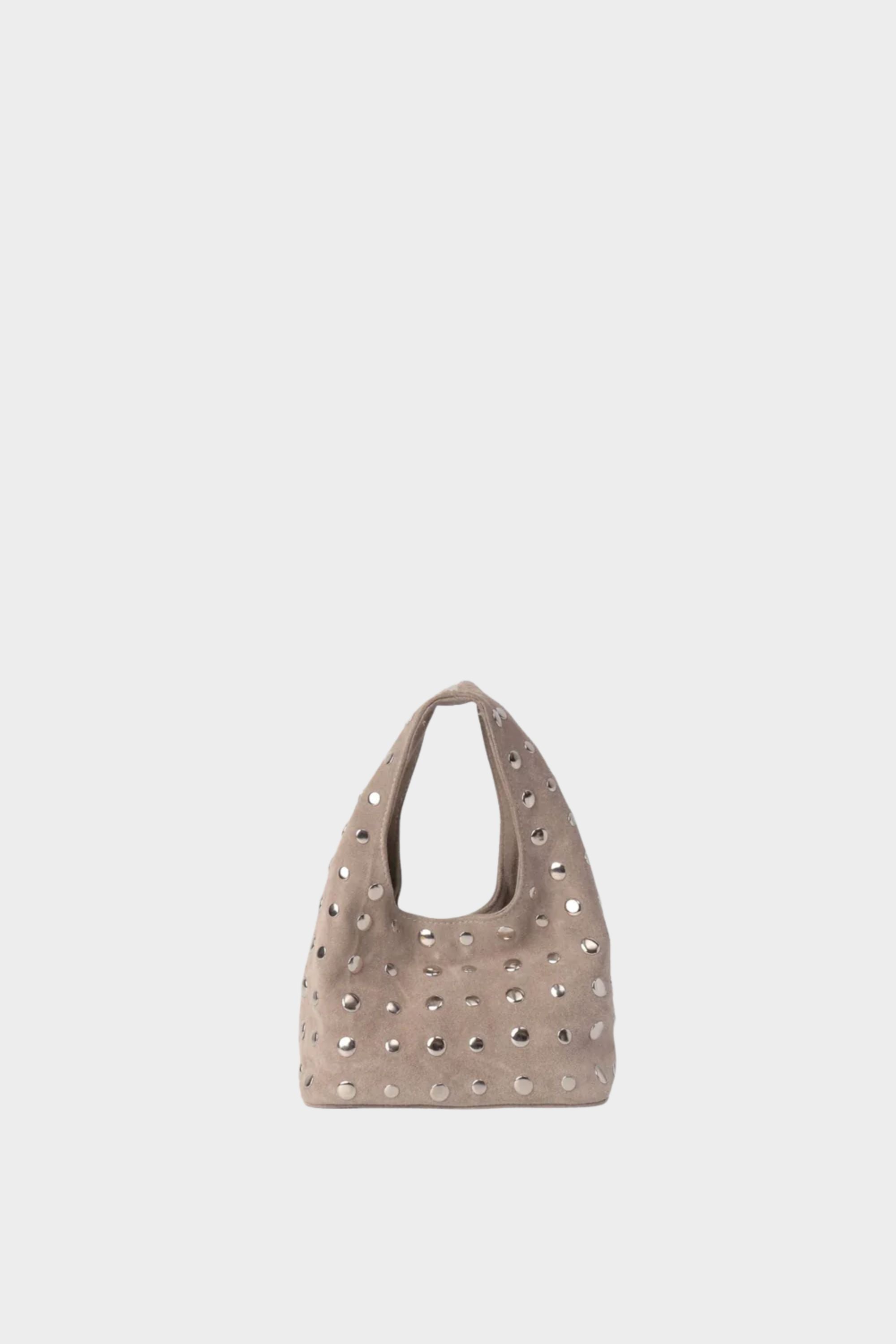 Icon Studded Mini in Off-White