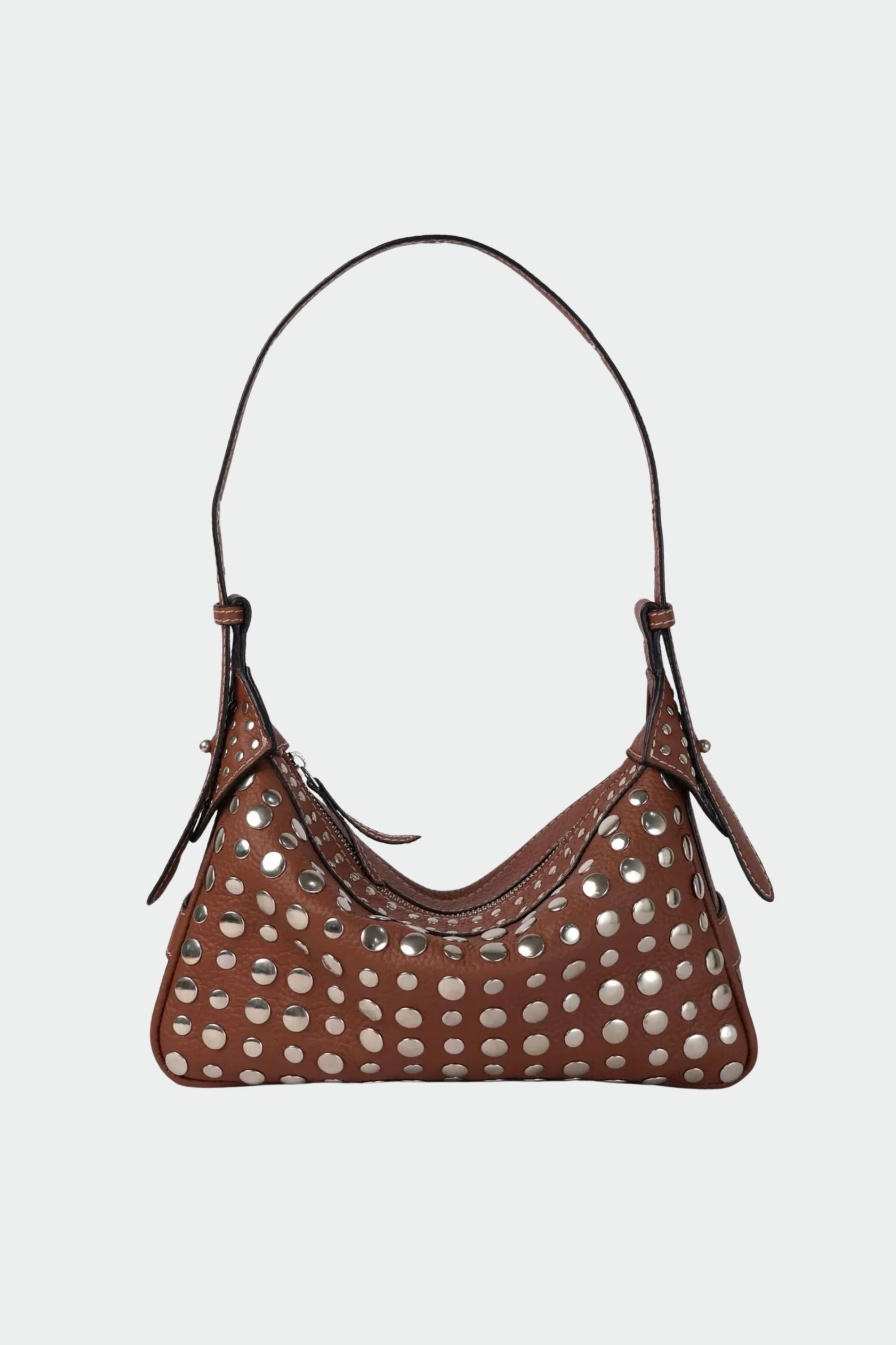 Icon Studded Baguette in Terra