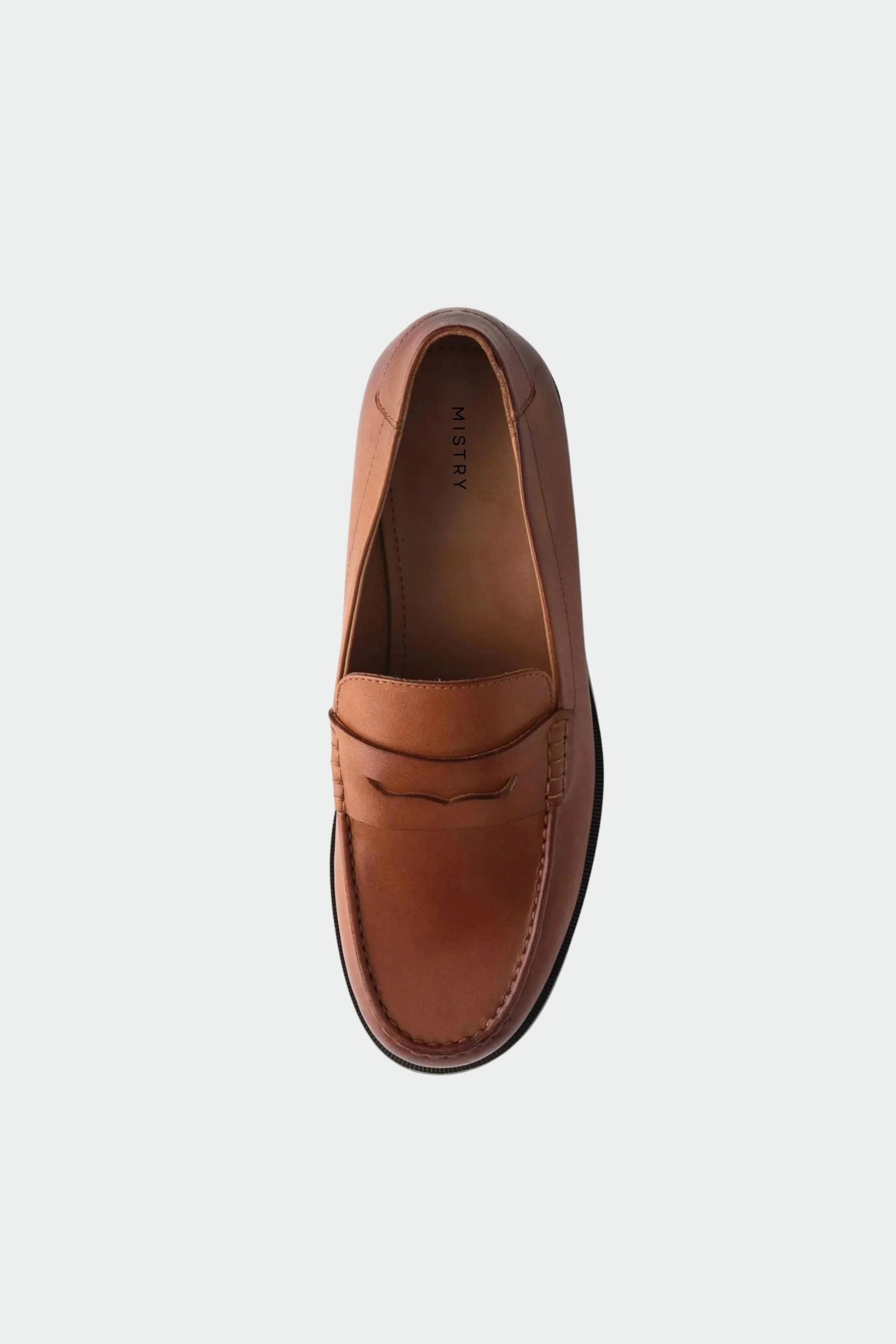Classic Penny Cut Loafers in Tan