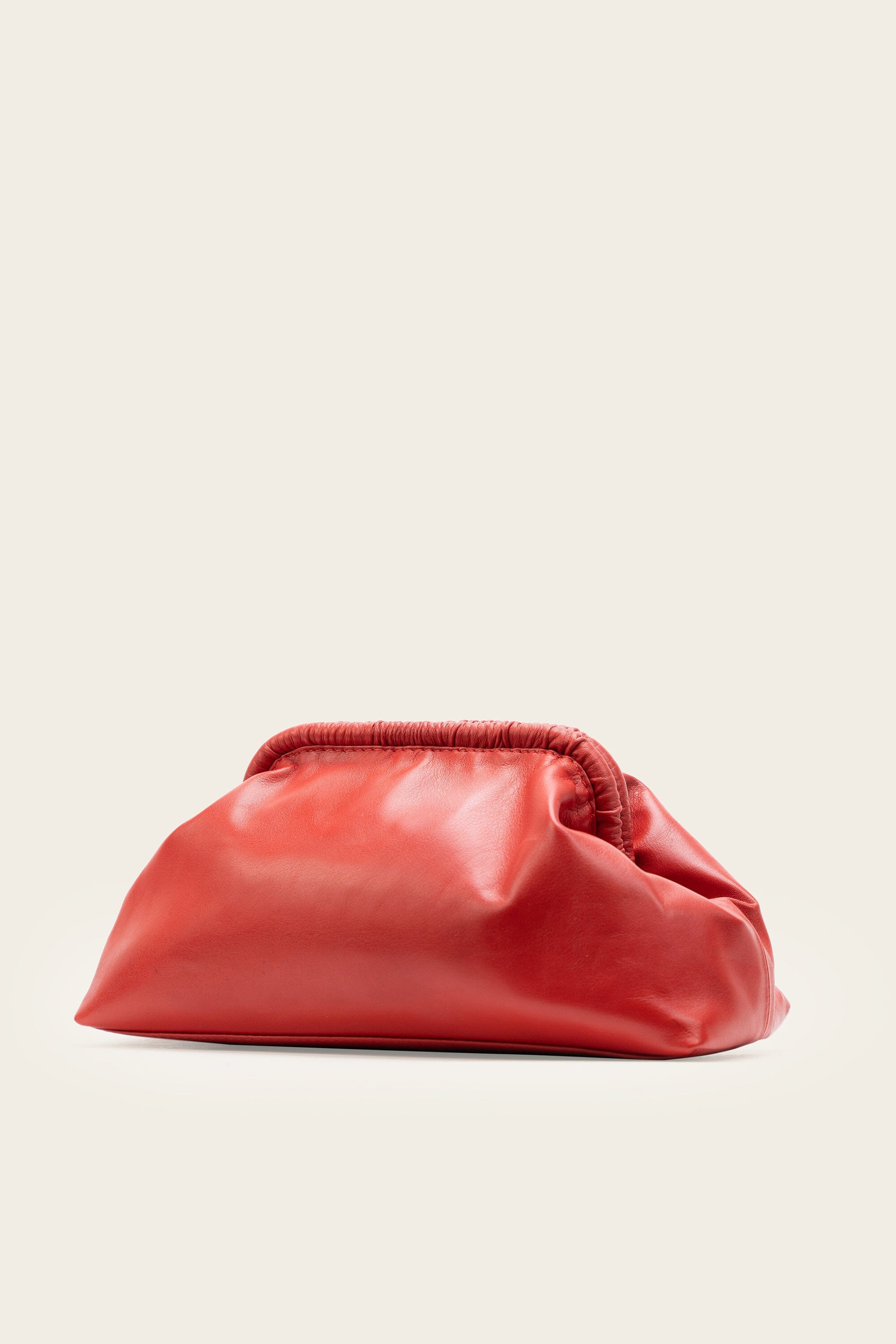 Slouch Clutch in Red