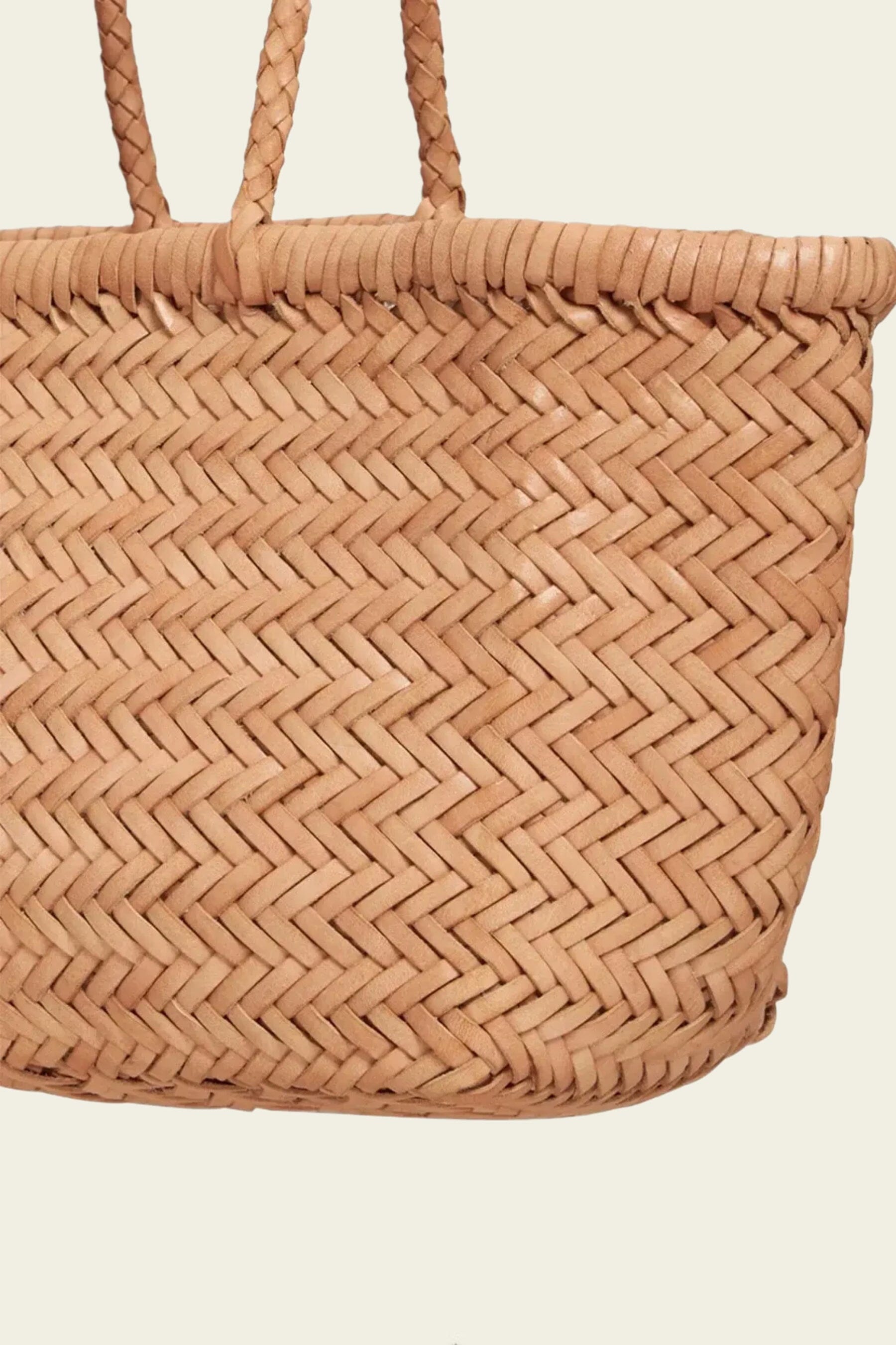 Juno with Leather Tapering in Bisque