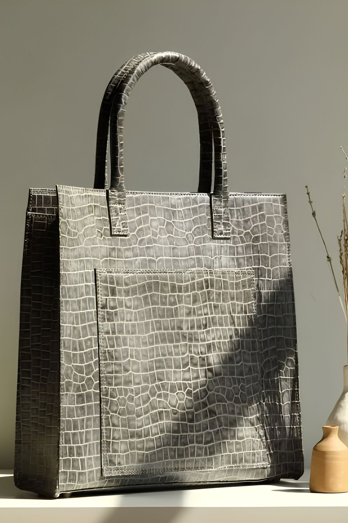 Box Tote in Zoe